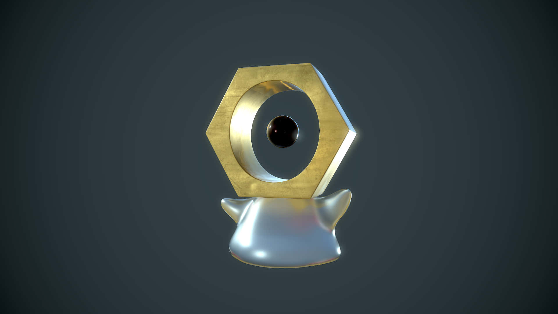 3d Shiny Meltan