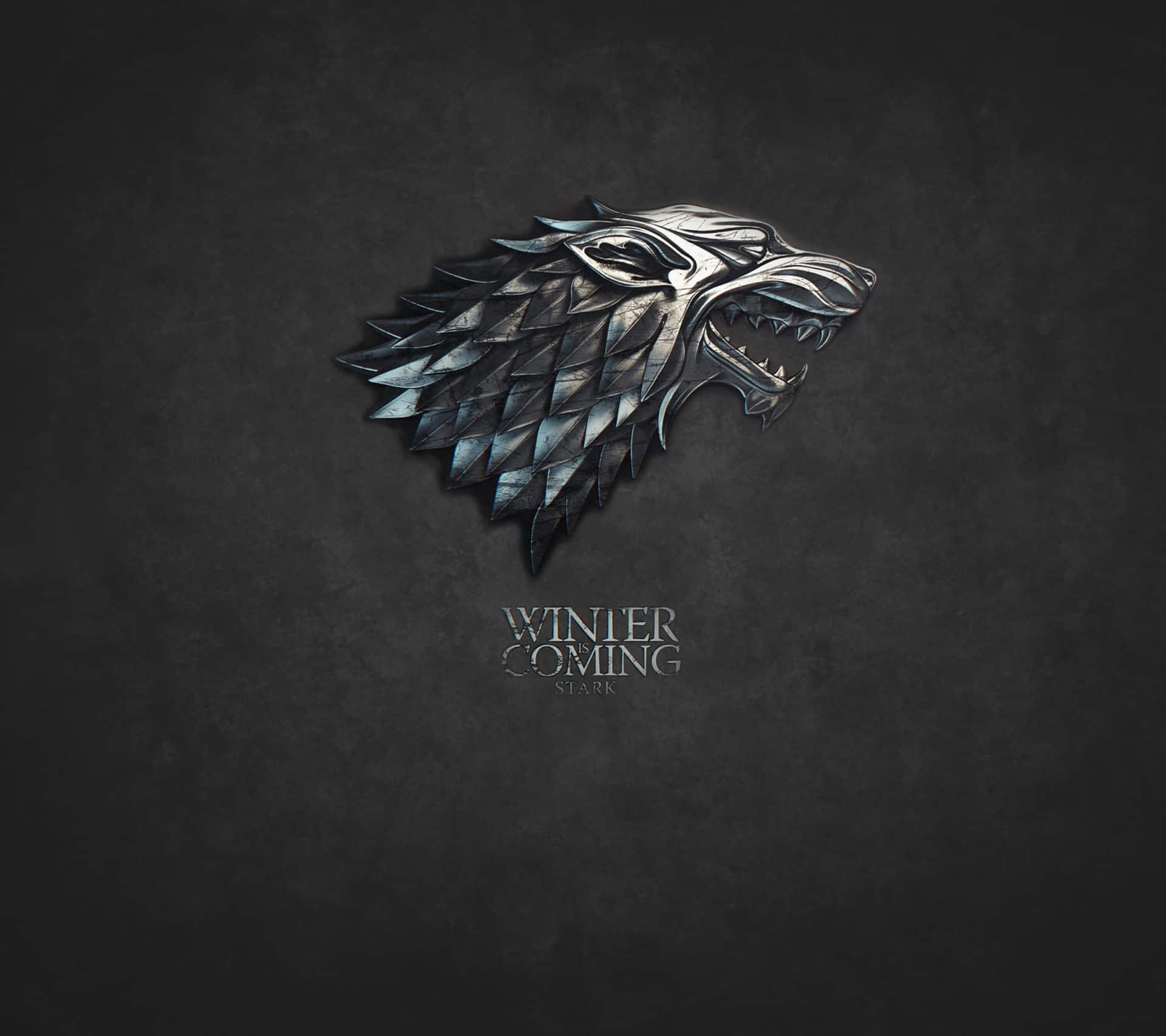 3d Silver House Stark Logo Hd Background
