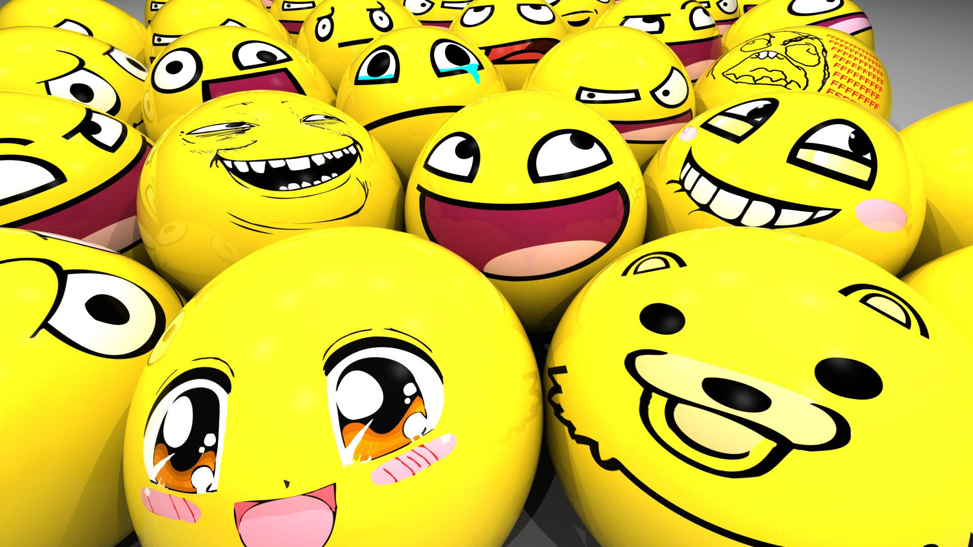 3d Smiley Emoji Meme Faces