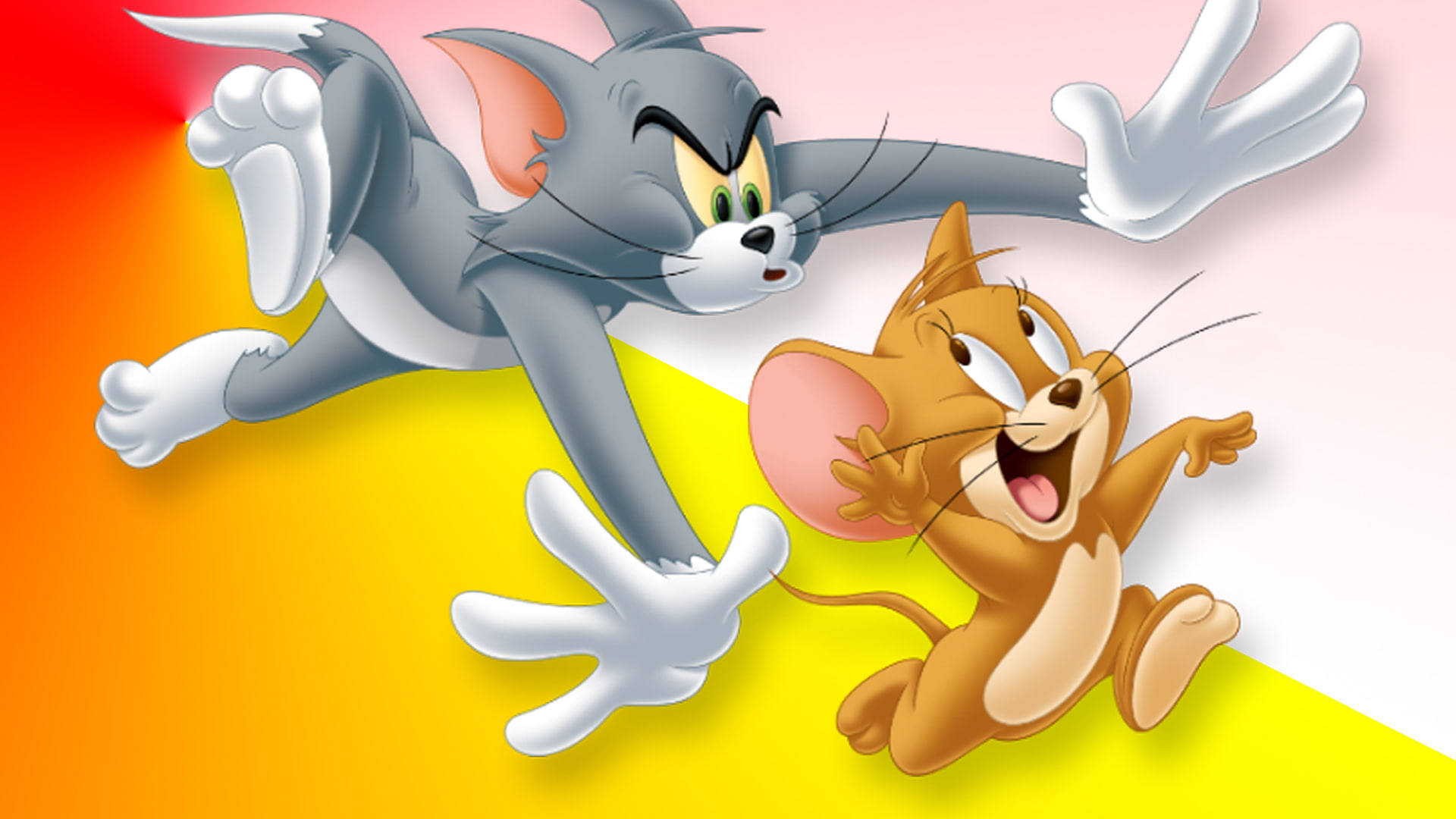 3d Tom And Jerry Cartoon Chase Background