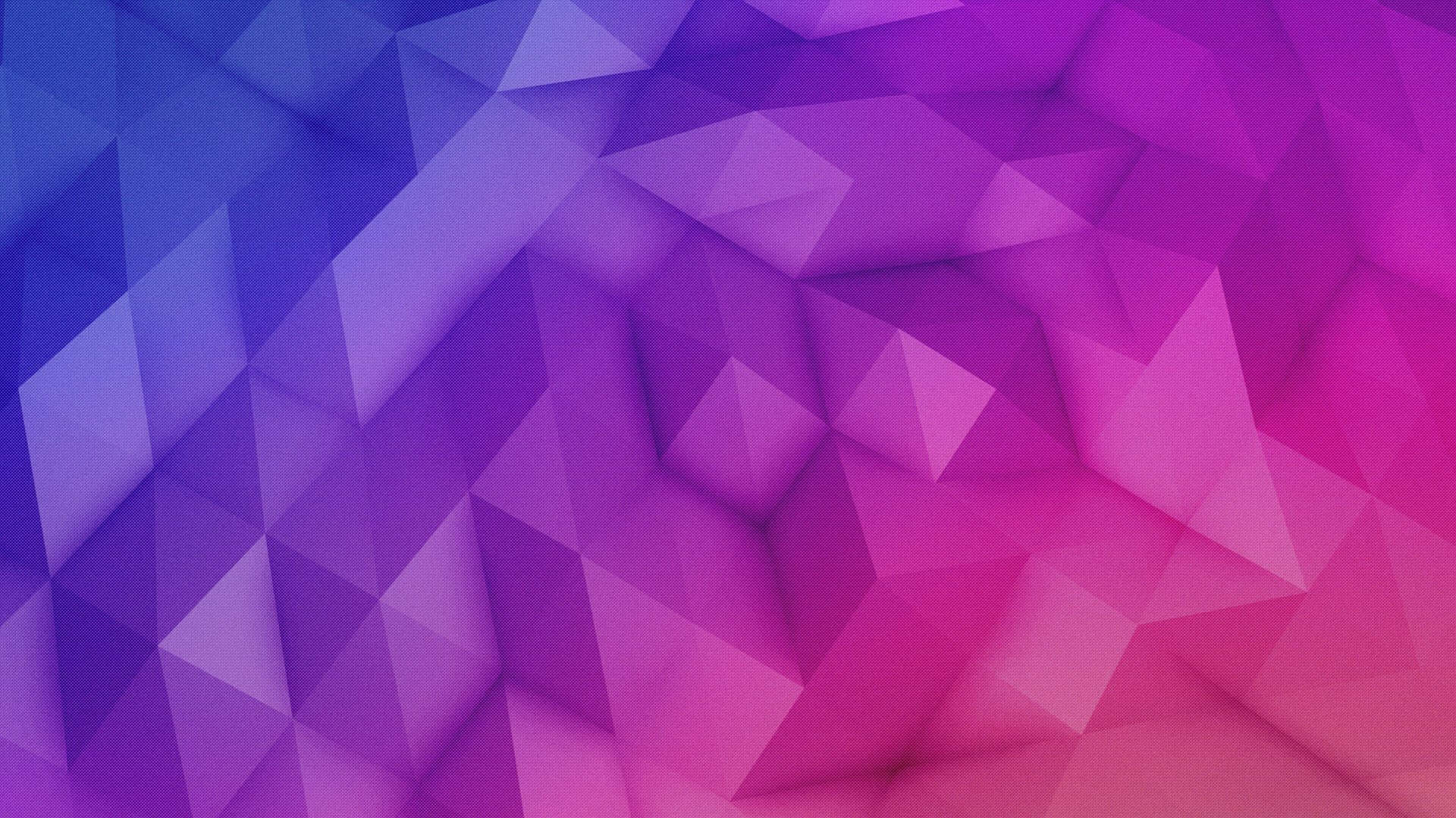 3d Ultraviolet Pyramids Background