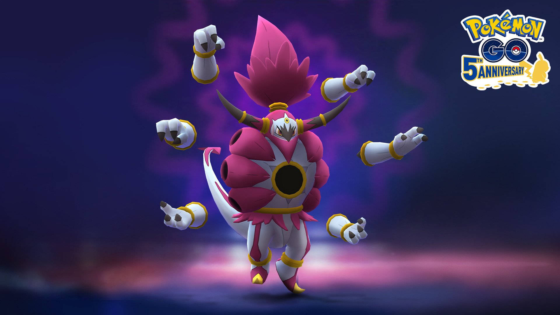 3d Unbound Hoopa In Pokemon Go Background