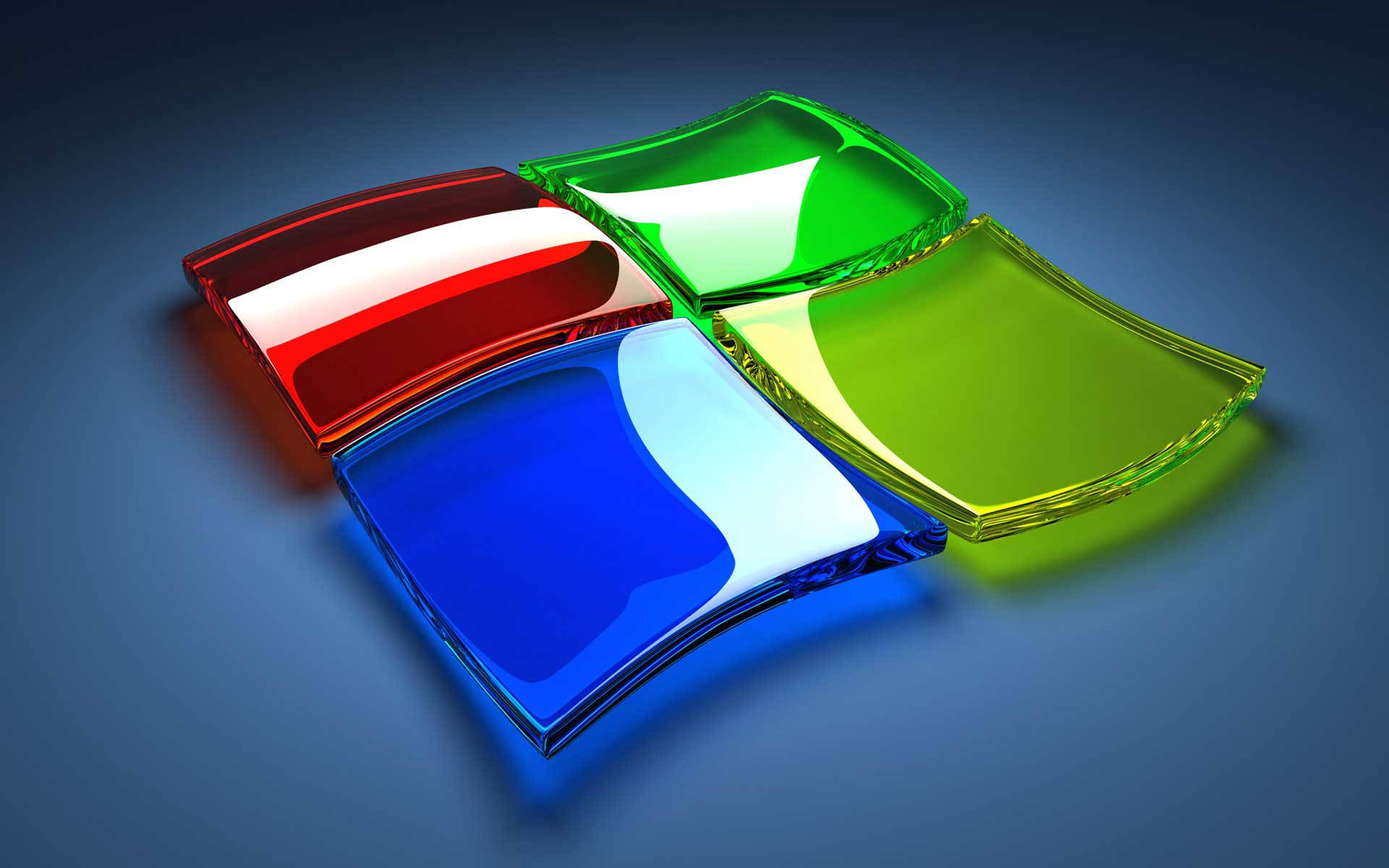 3d Windows Logo Computer Screen Background