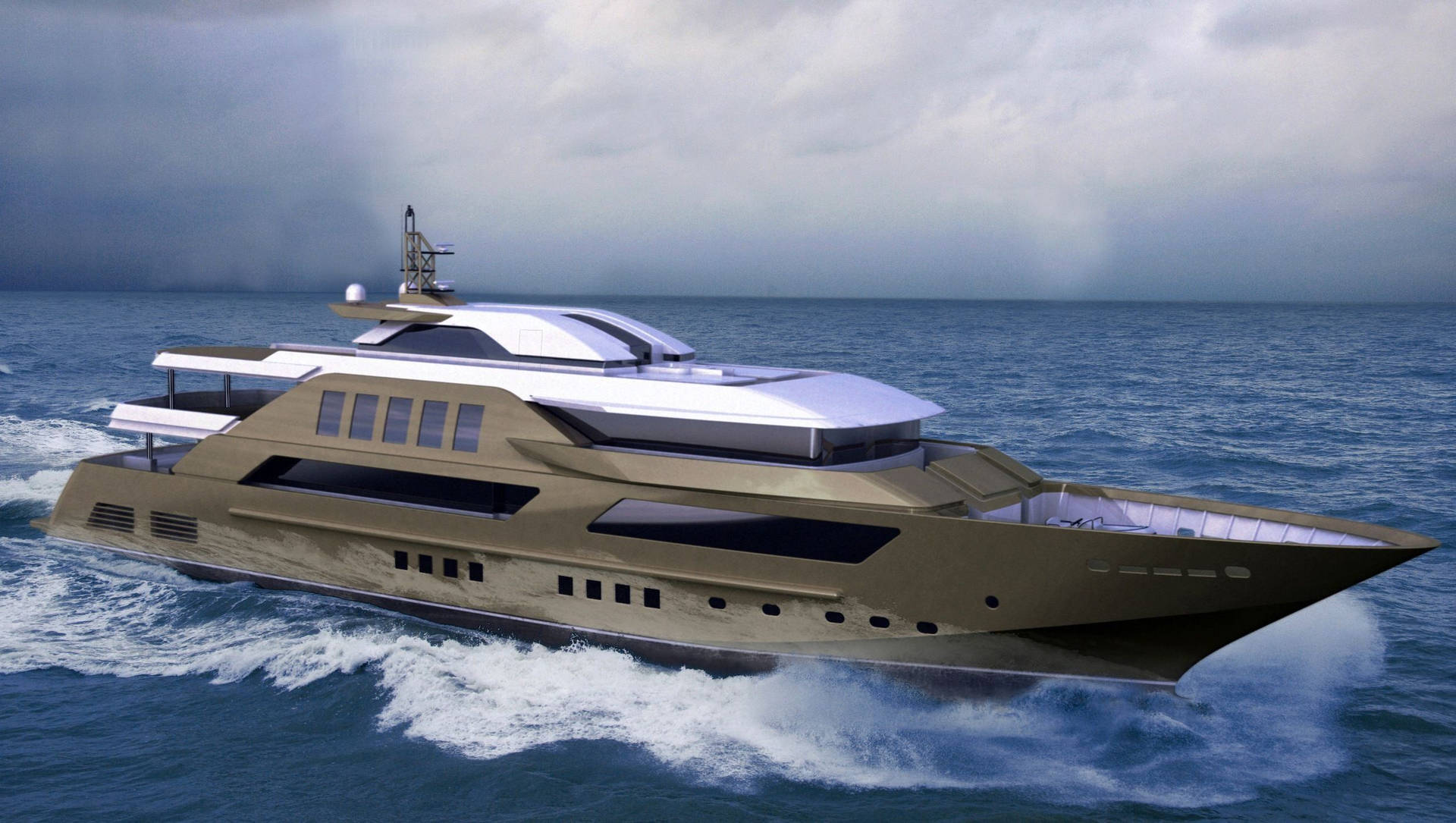 3d Yacht Model