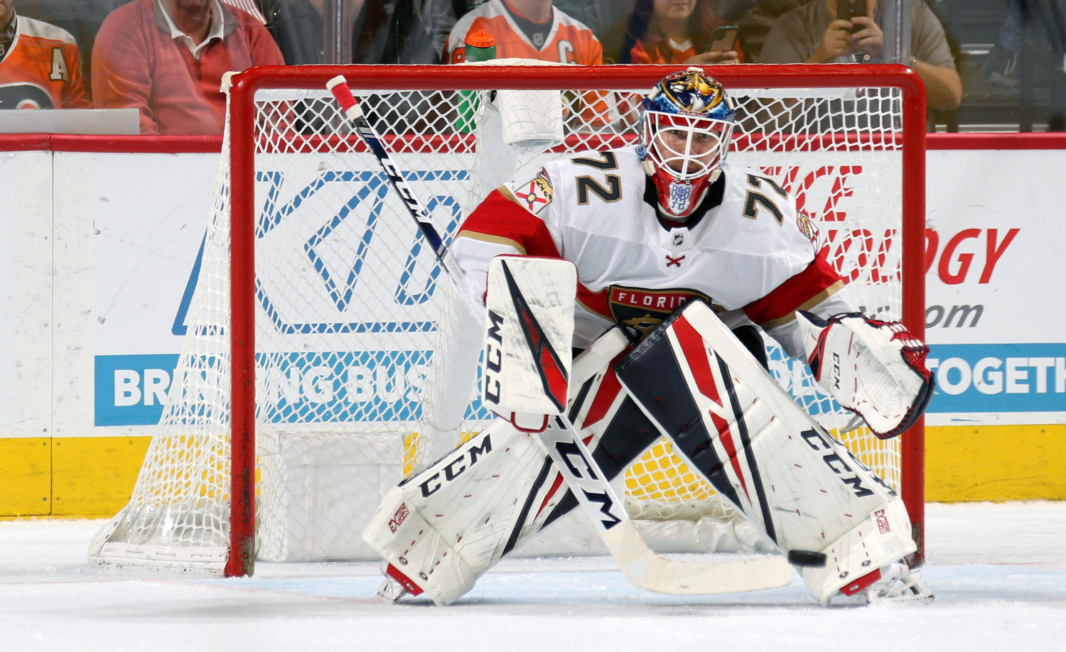 3rd Best Goaltender Sergei Bobrovsky Background