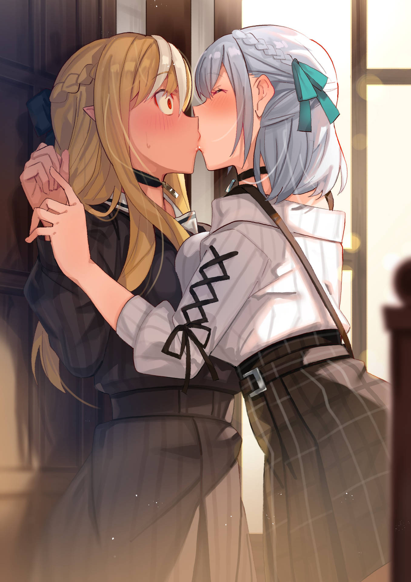 3rd Gen Hololive Girls Kissing