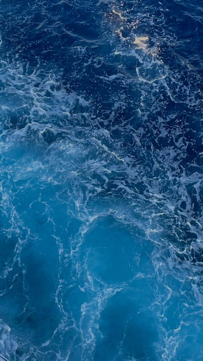 4 K Ultra H D Deep Blue Ocean Texture Background