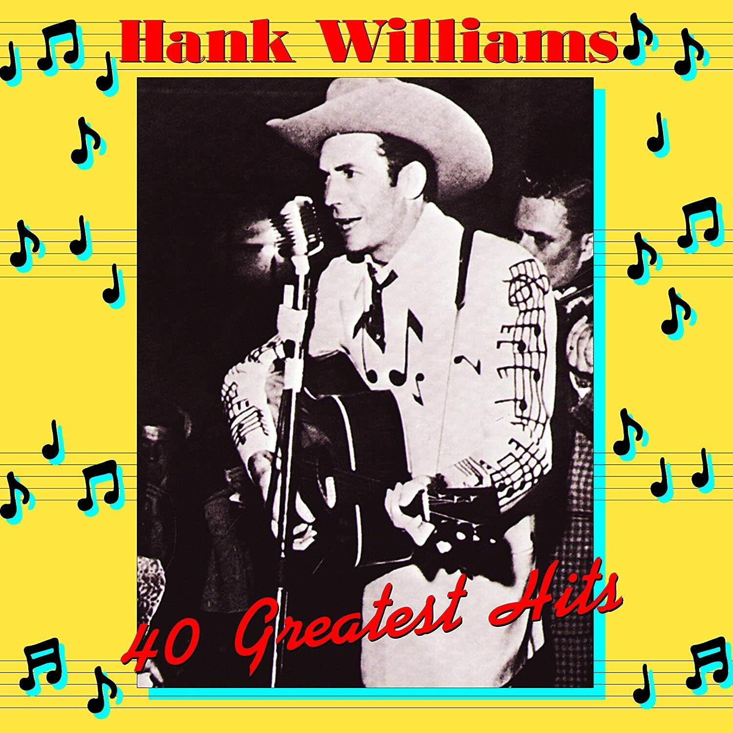 40 Greatest Hits By Hank Williams Background