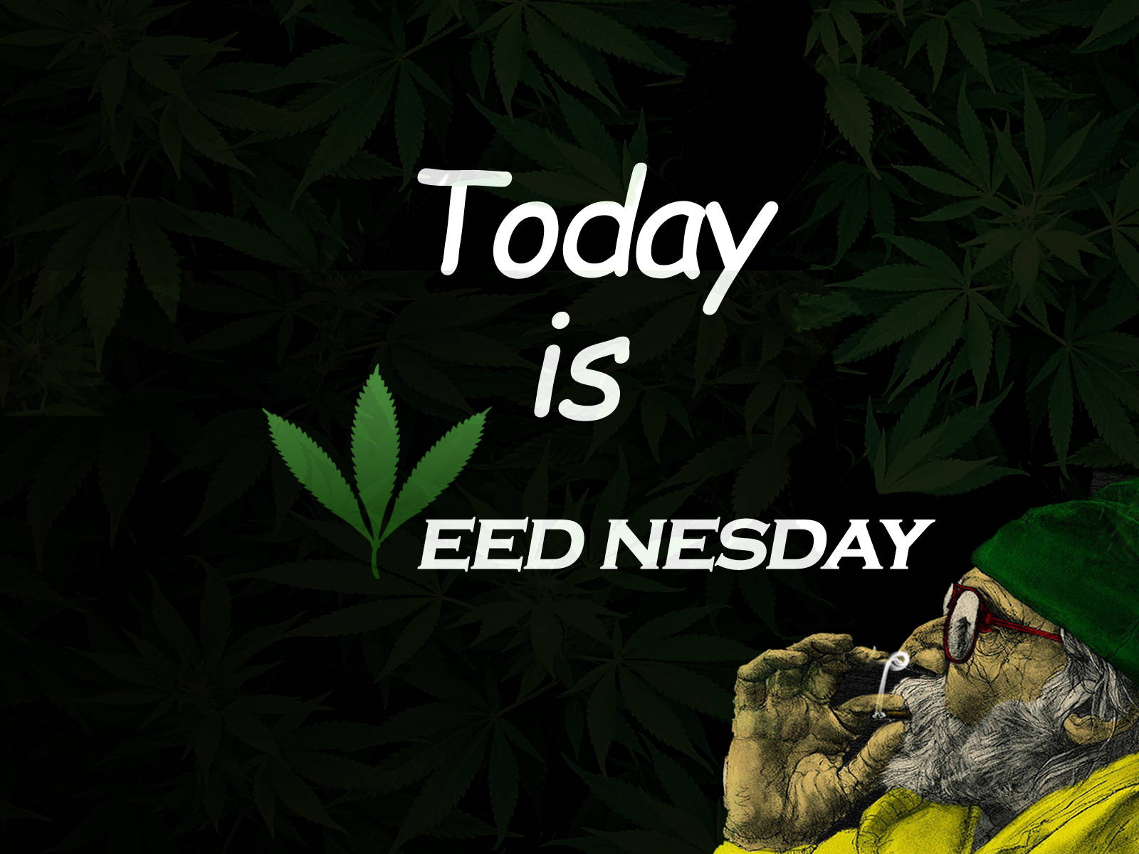 420 Weednesday Background
