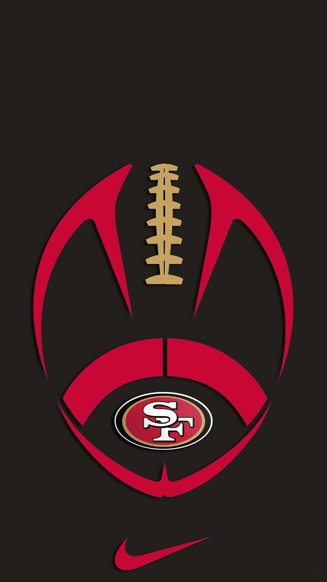 49ers Logo Minimalist Football Design