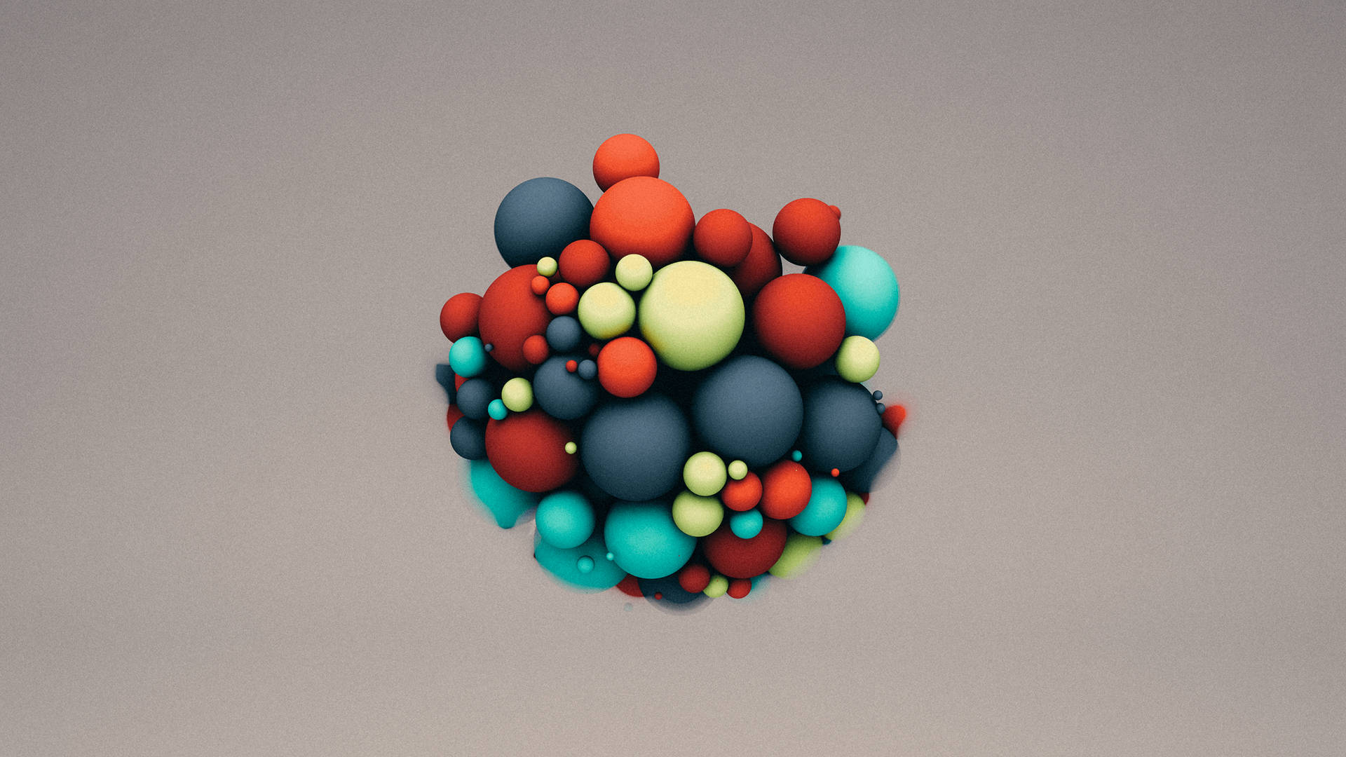 4d Colorful Particles