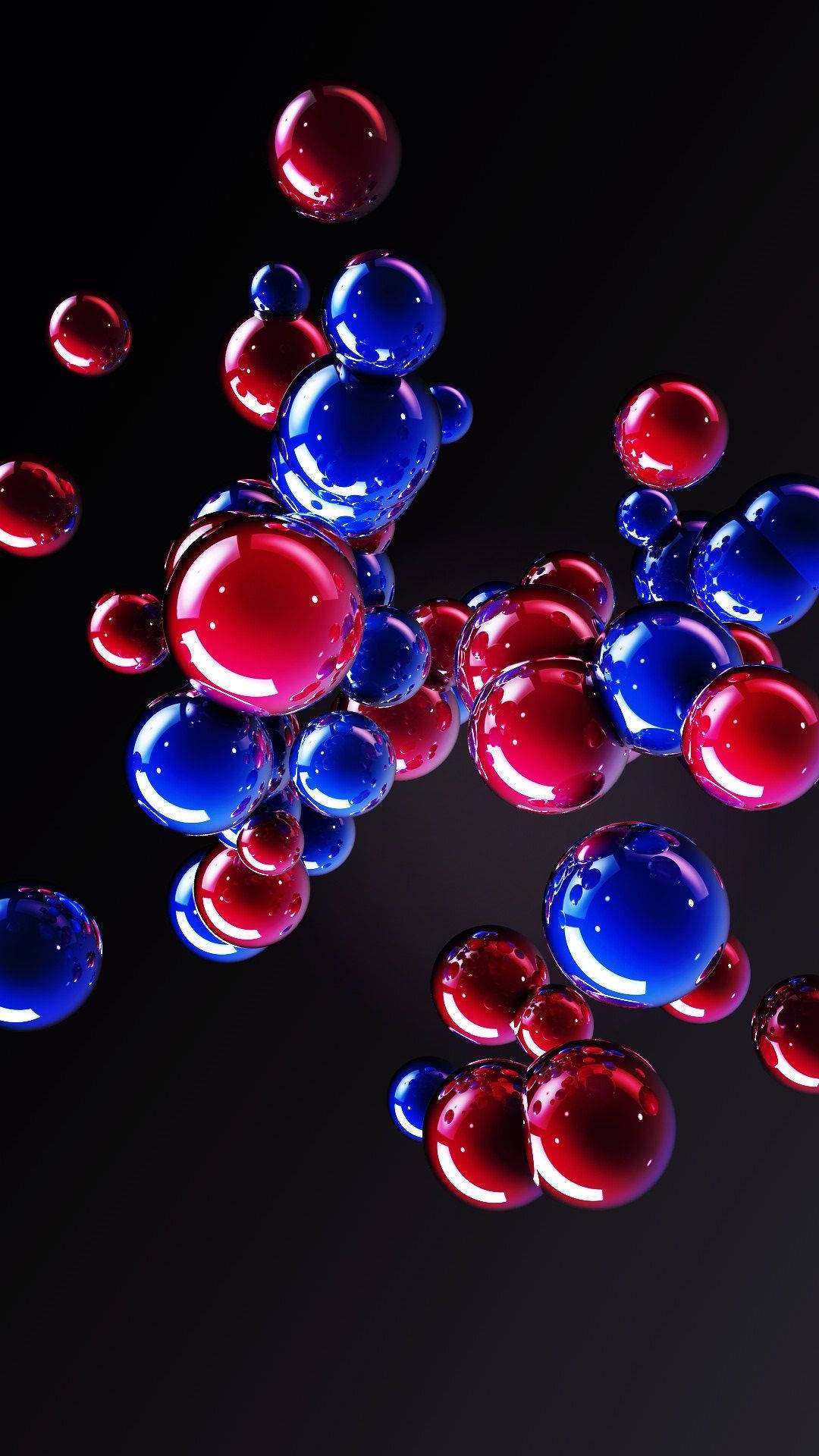 4d Science Molecules Background