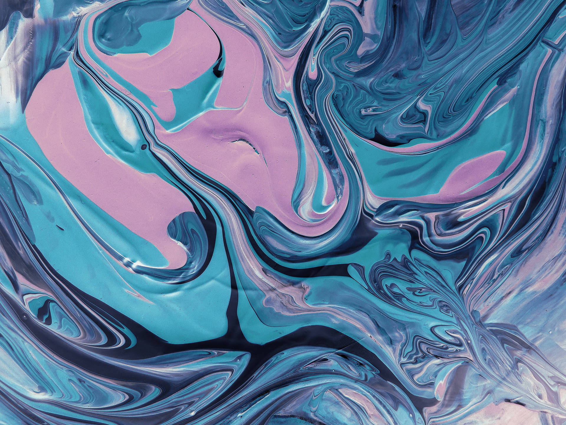 4k Abstract Pink And Blue