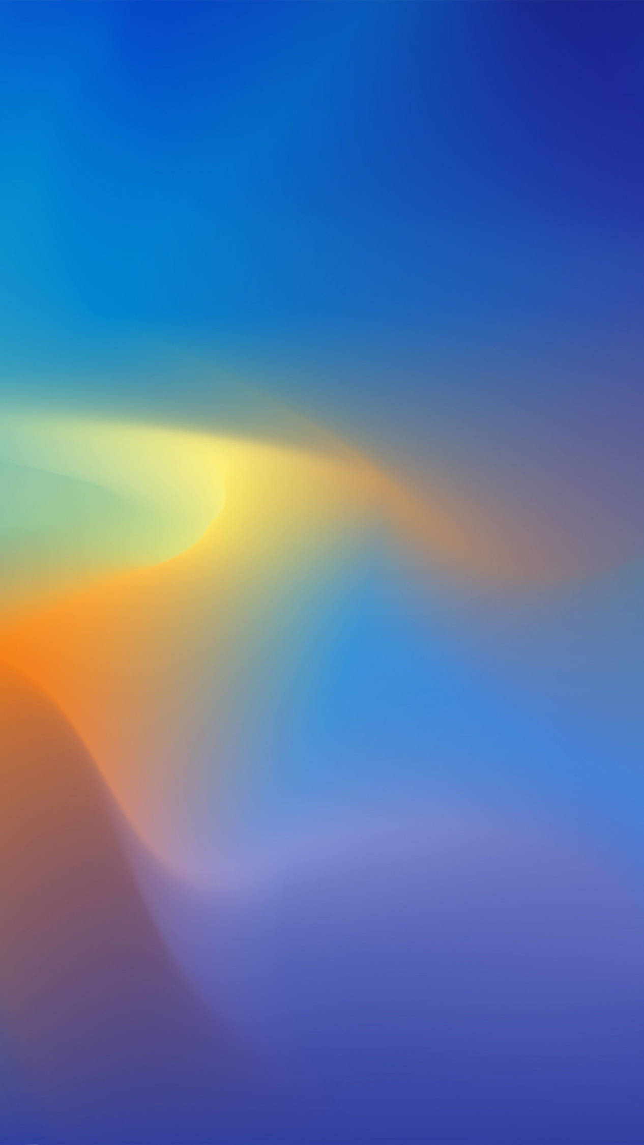 4k Android Gradient Blue