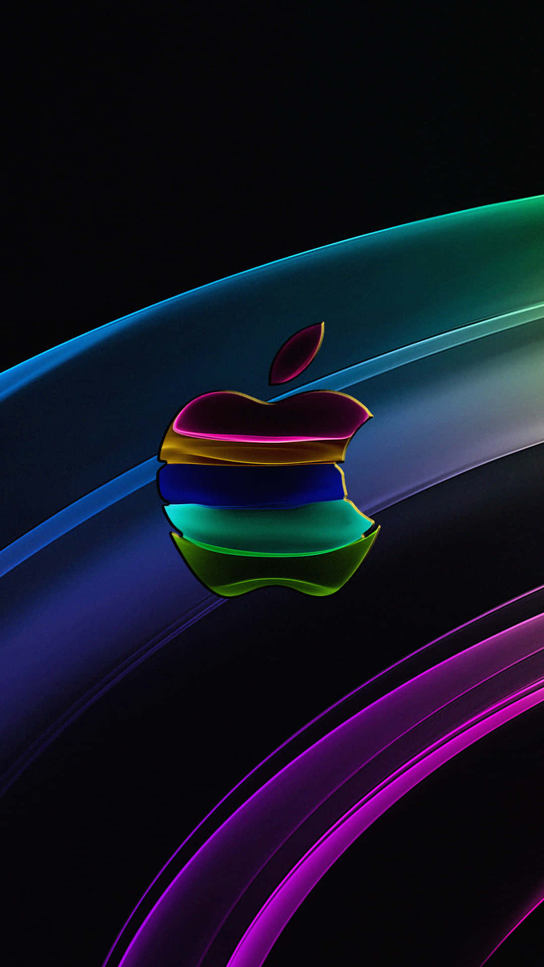 4k Apple Digital Art Background