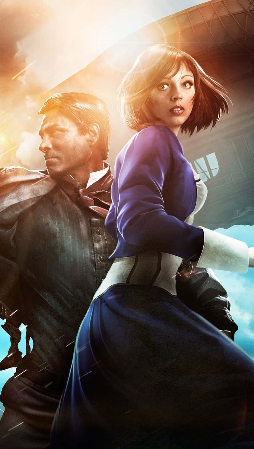 4k Bioshock Experience On Your Iphone Background