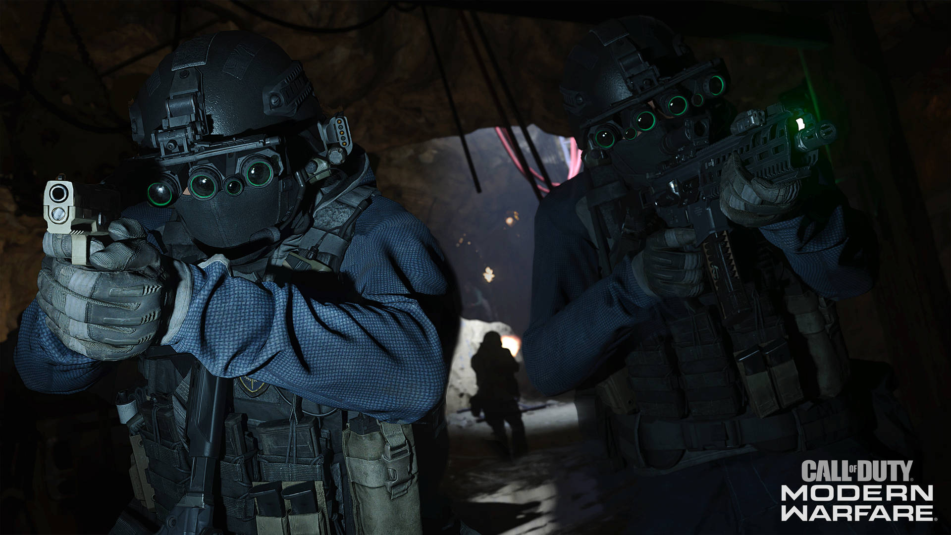 4k Call Of Duty Soldiers Underground