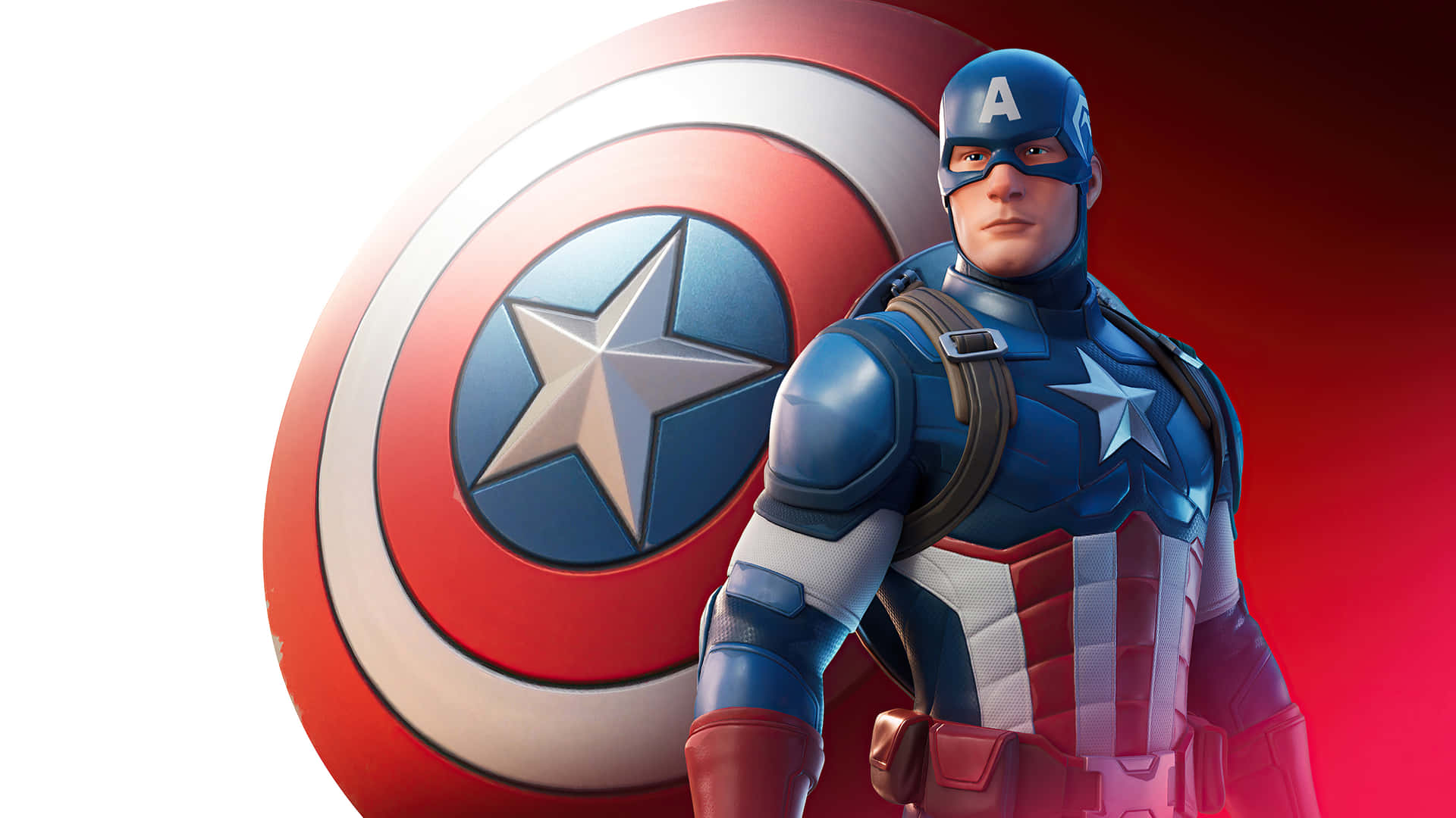 4k Captain America With Shield Background Background