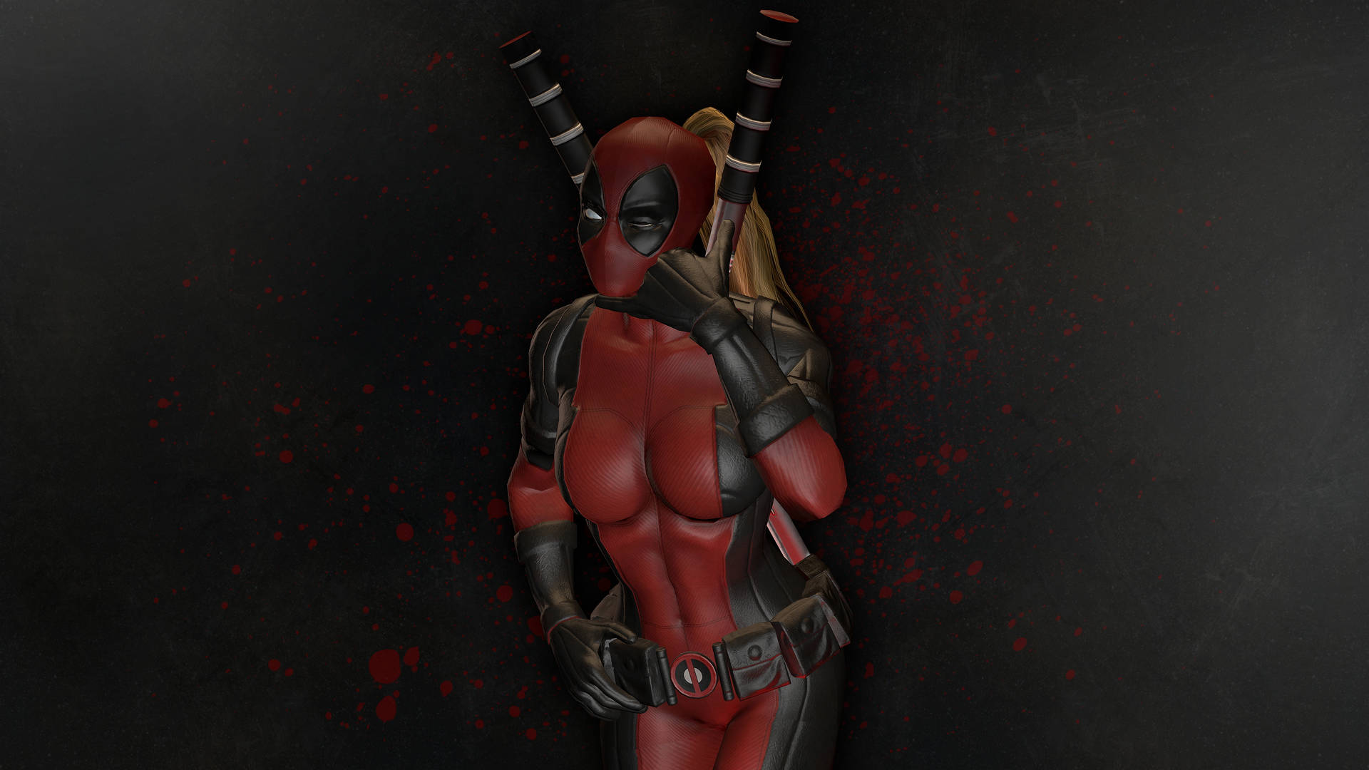 4k Deadpool Genderbent Background