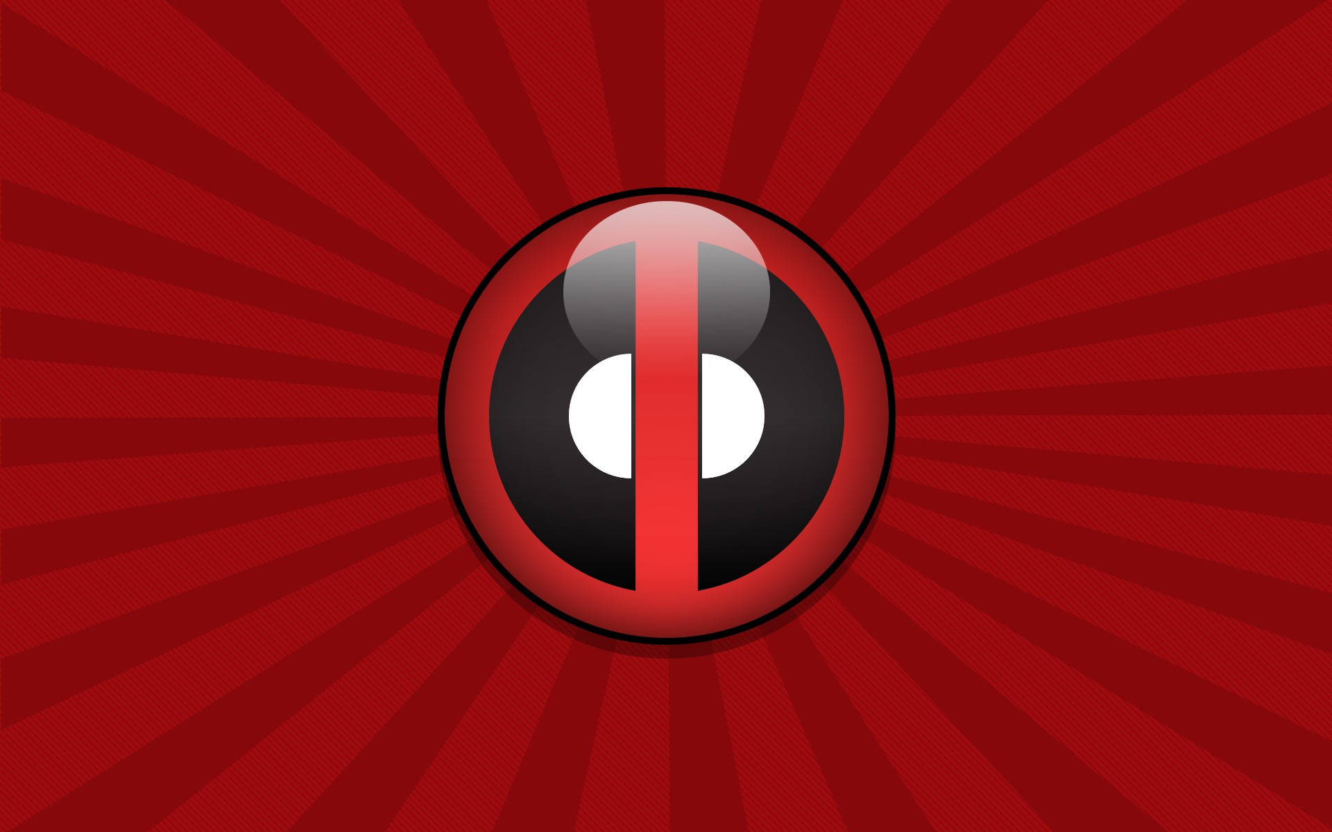 4k Deadpool Logo Background