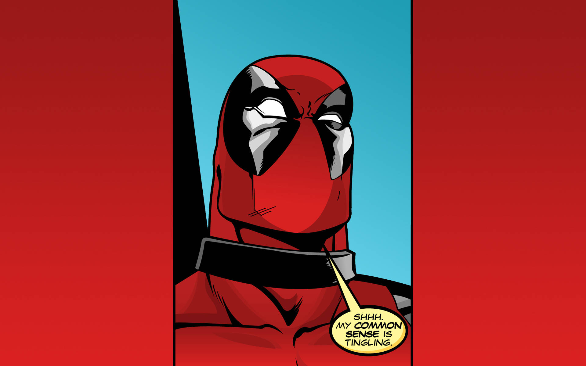 4k Deadpool Panel Strip Background