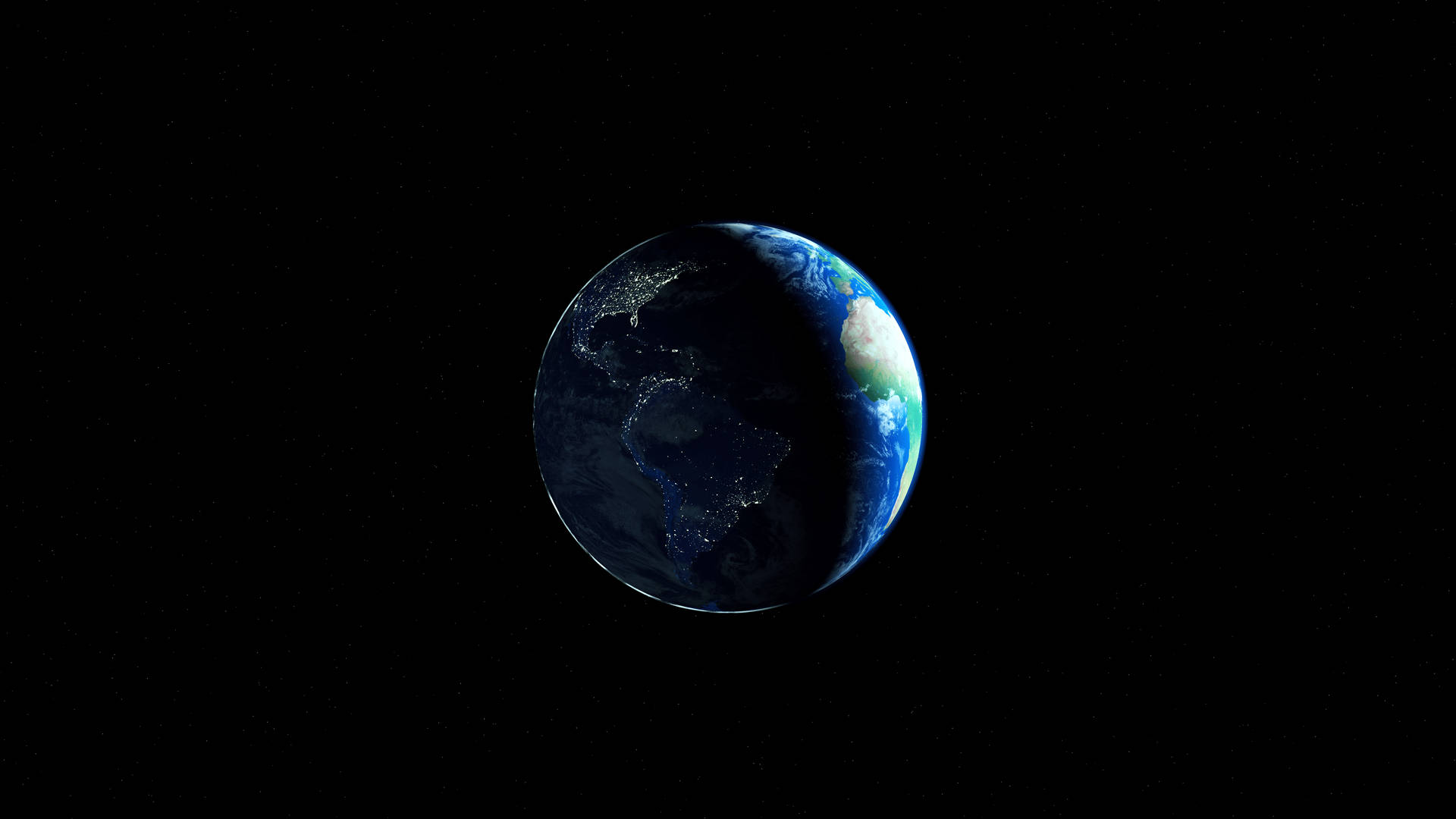 4k Earth Black Background Background