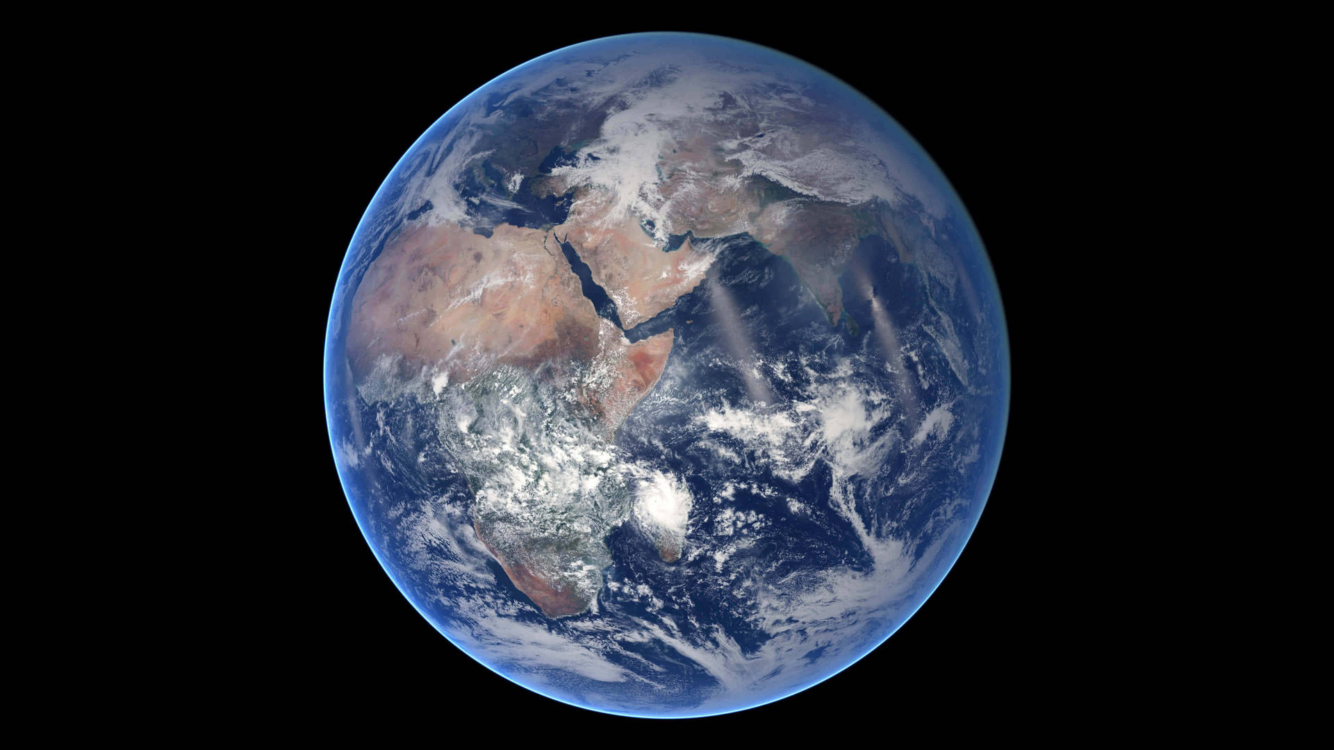 4k Earth Blue Marble Background