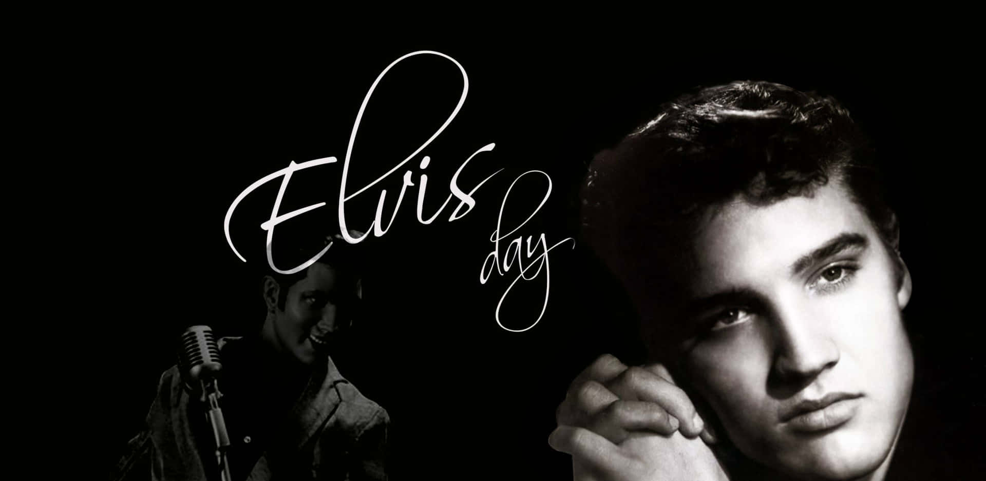 4k Elvis Day Background