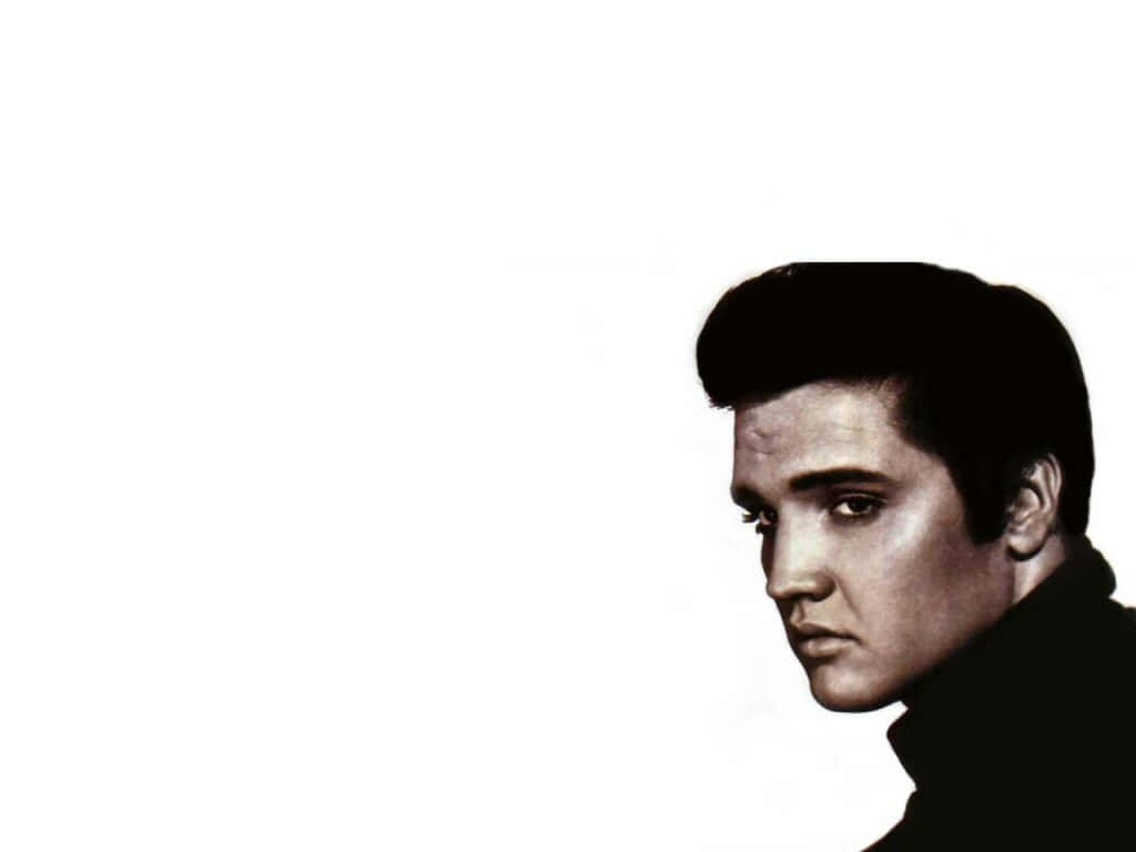 4k Elvis Looking Left Background