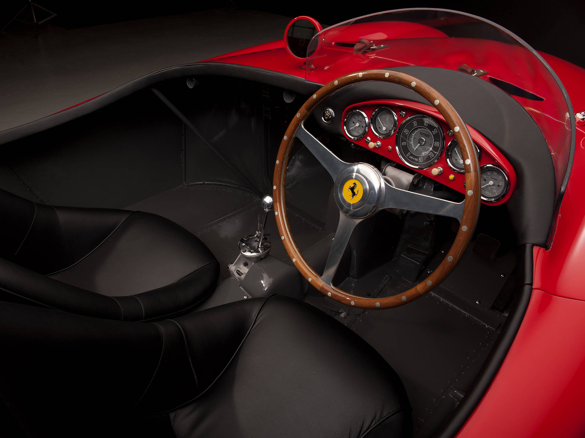 4k Ferrari Monza Steering Wheel Background