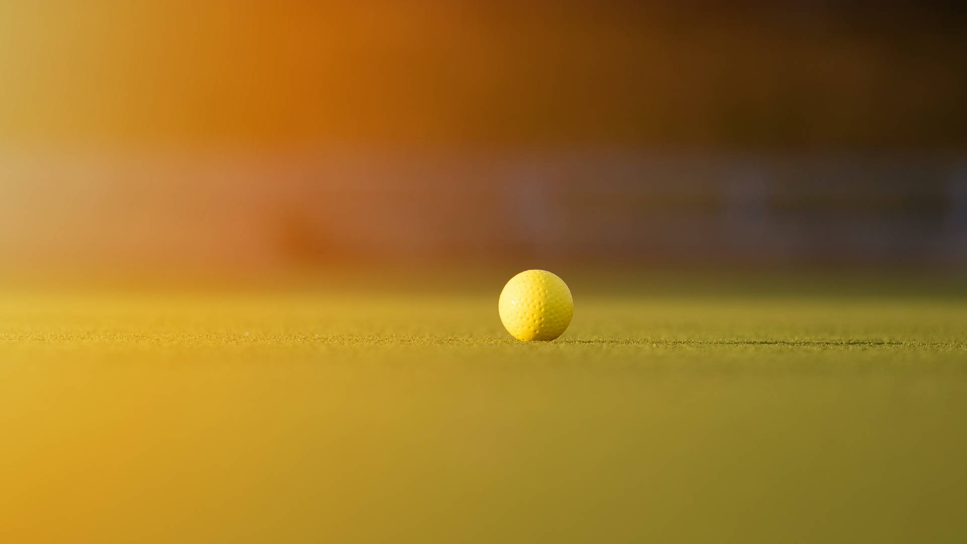 4k Focused Golf Ball Background