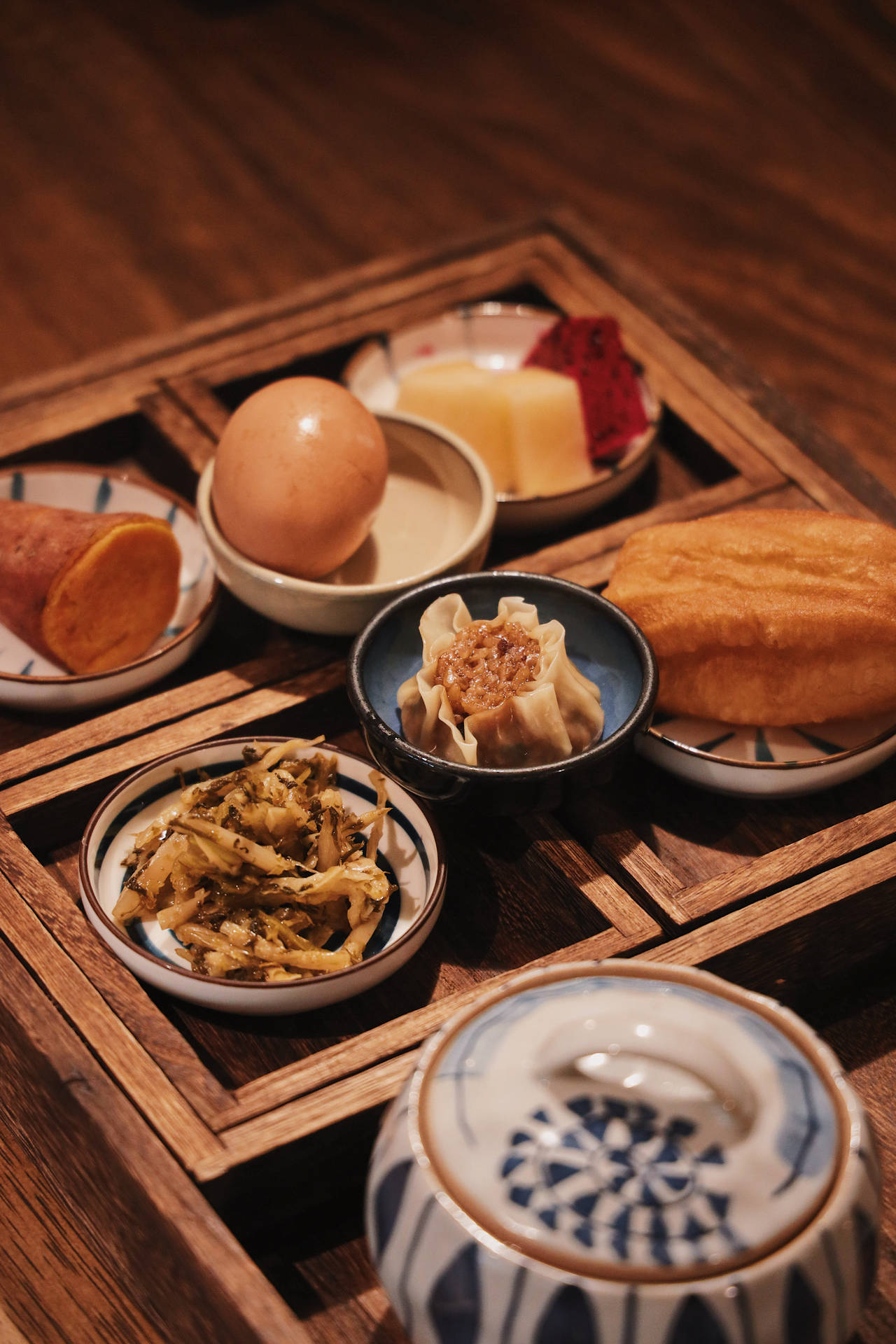 4k Food Japanese Bento Box Background
