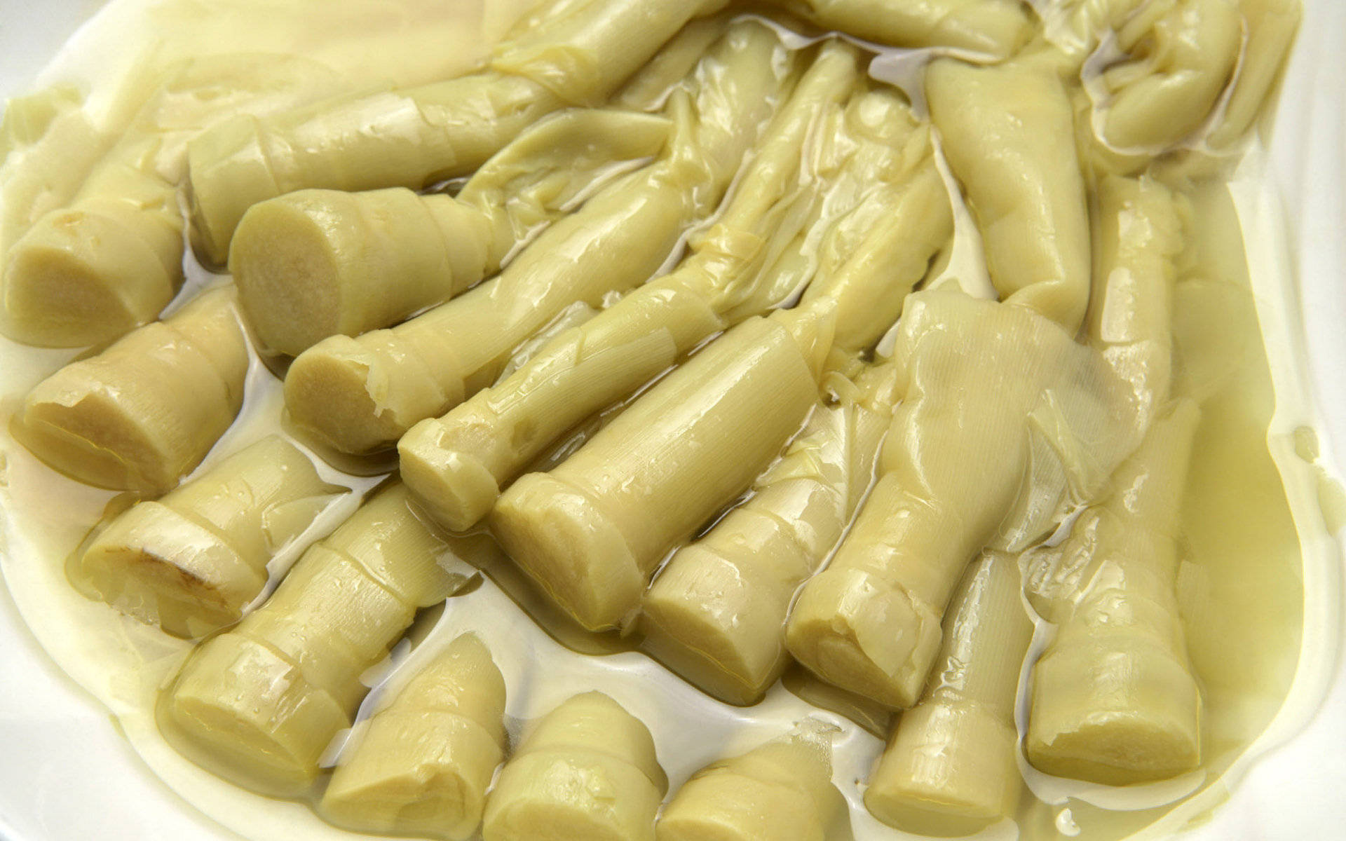 4k Food Steamed Bamboo Shoots Background