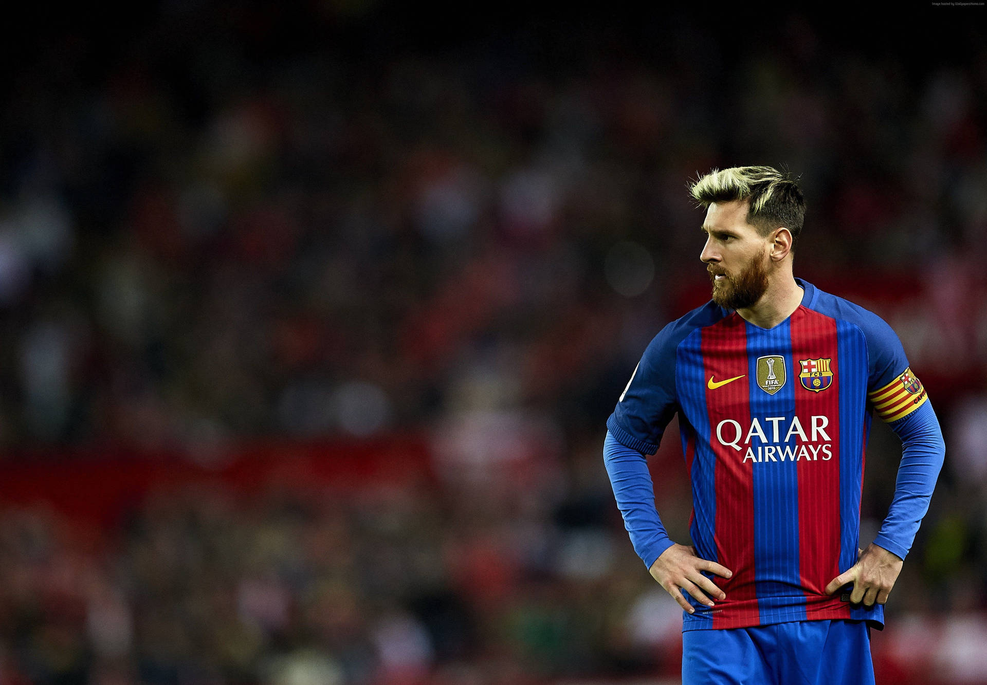 4k Football Lionel Messi Background