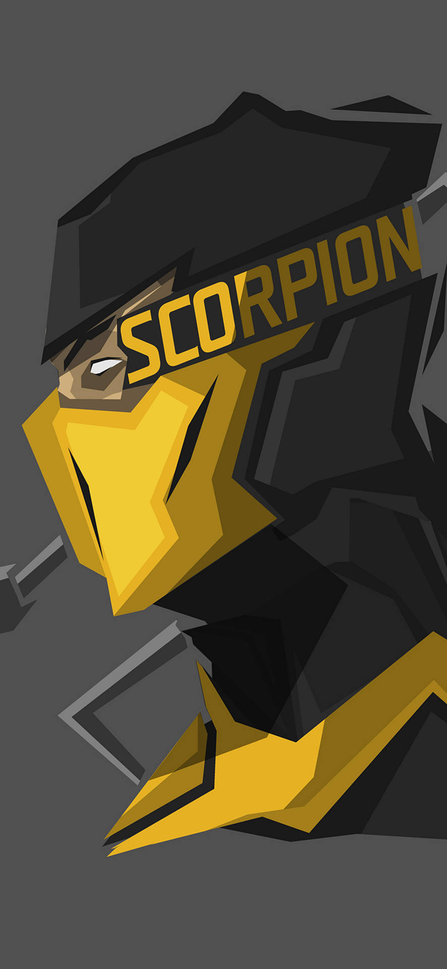 4k Gaming Phone Scorpion Background