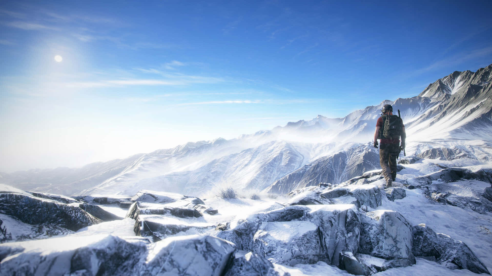 4k Ghost Recon Snow Mountain Alps Pictures Background