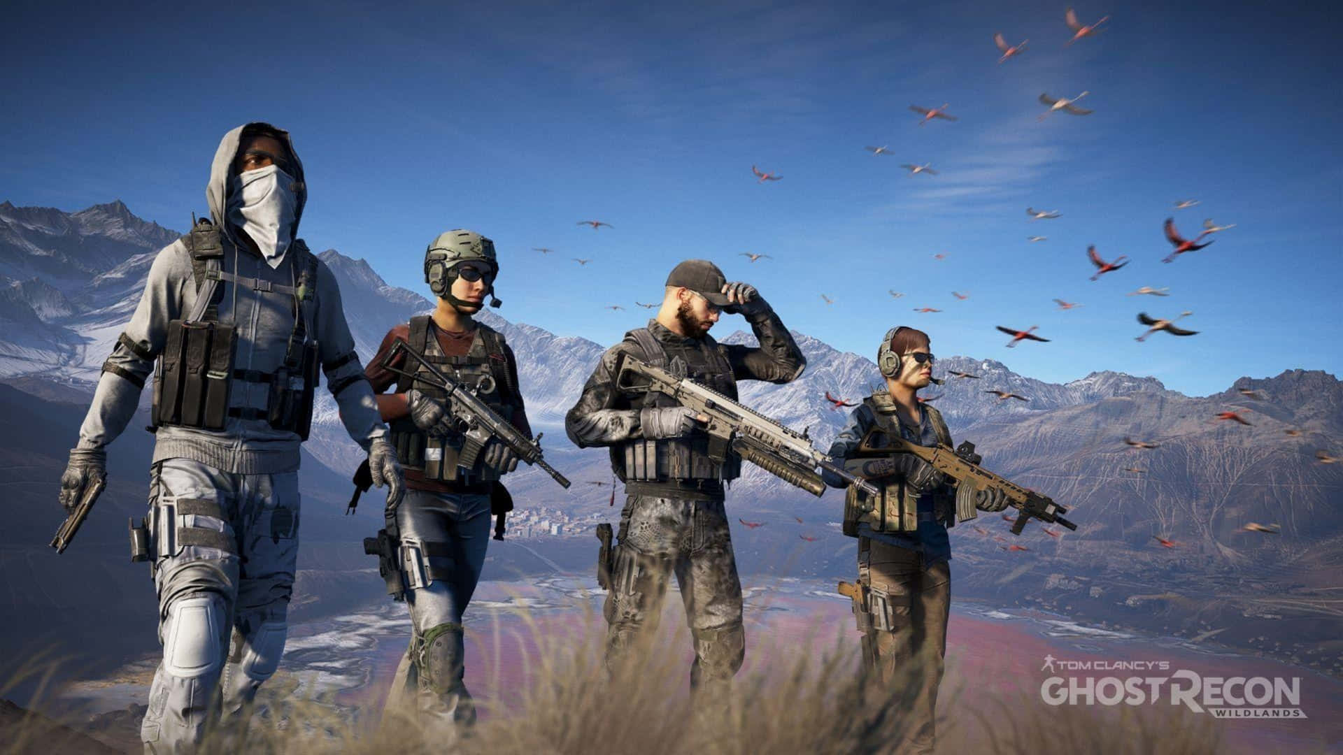 4k Ghost Recon Wildlands Soldier Squad Pictures