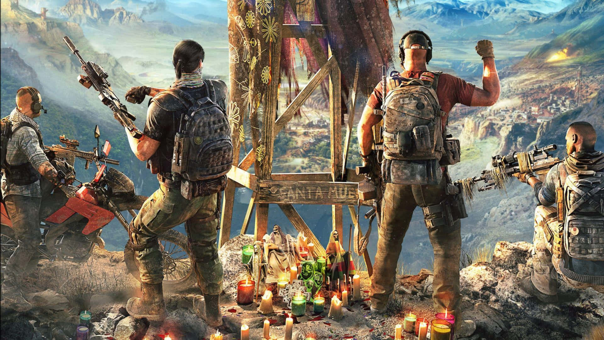 4k Ghost Recon Wildlands Video Game Scene Pictures Background