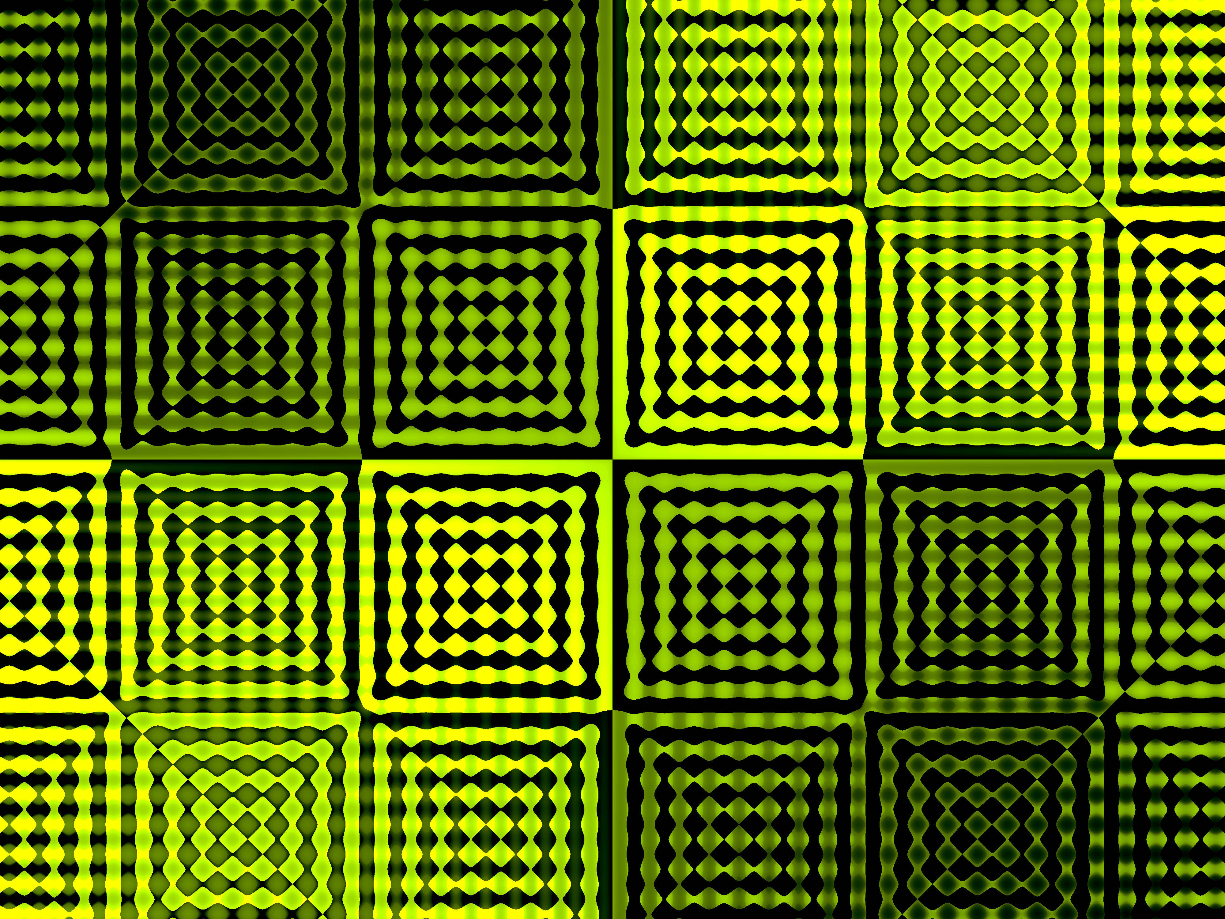 4k Green Geometric Abstract