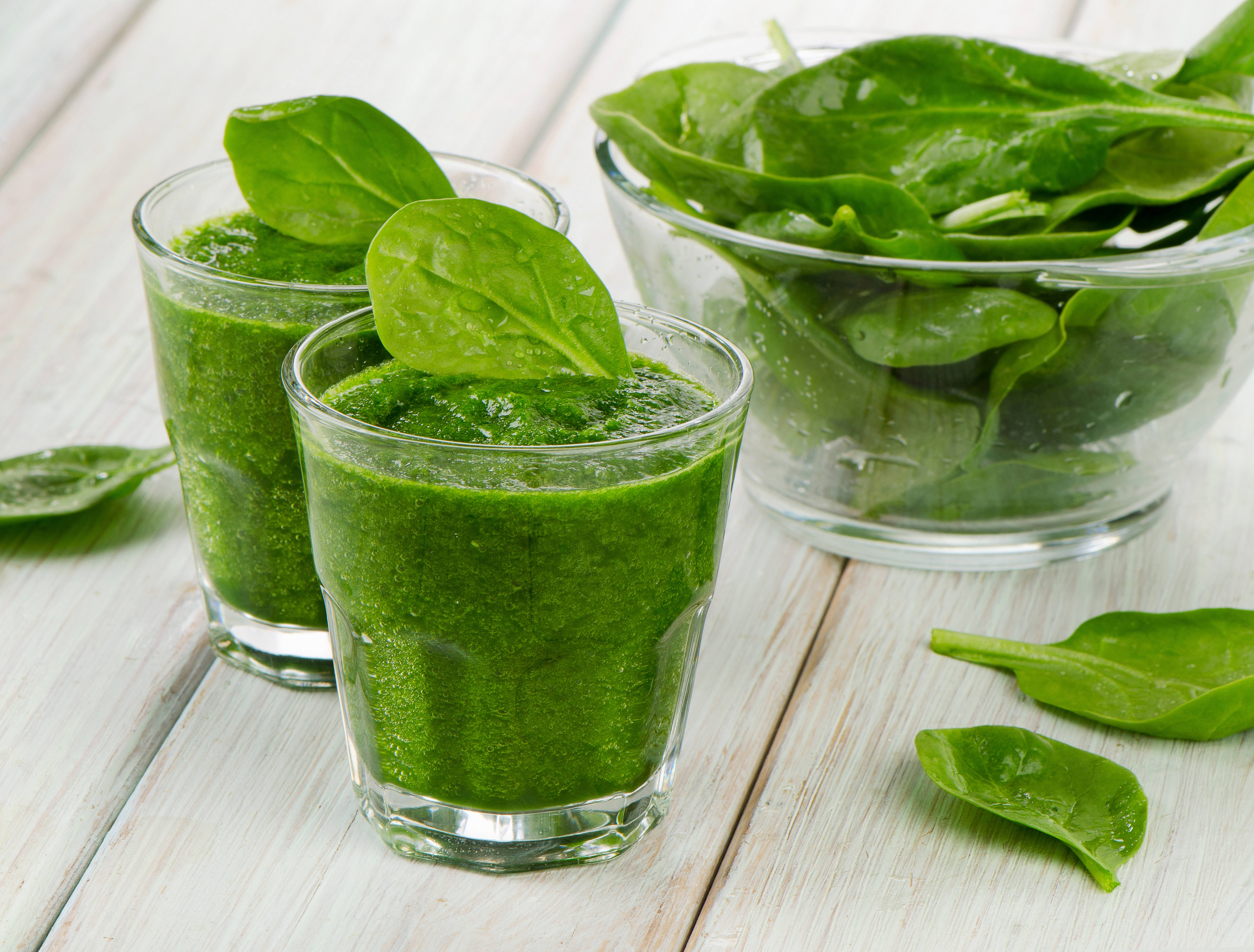 4k Green Healthy Smoothie