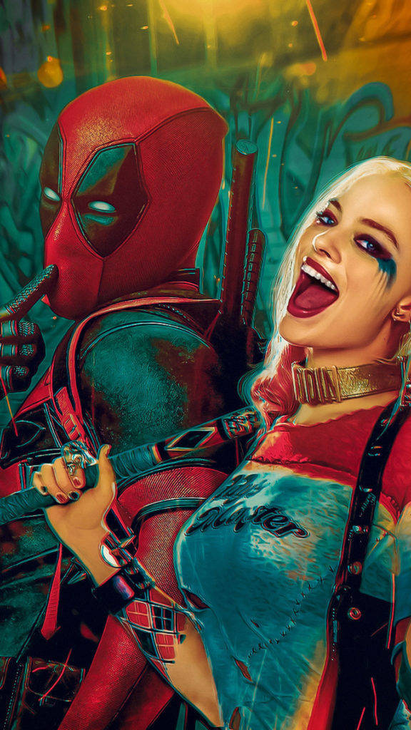 4k Harley Quinn From Dc Comics Background