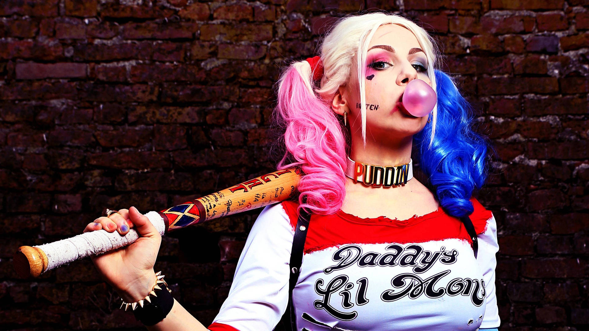 4k Harley Quinn From Suicide Squad Background