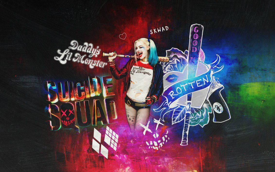 4k Harley Quinn From The Suicide Squad Background