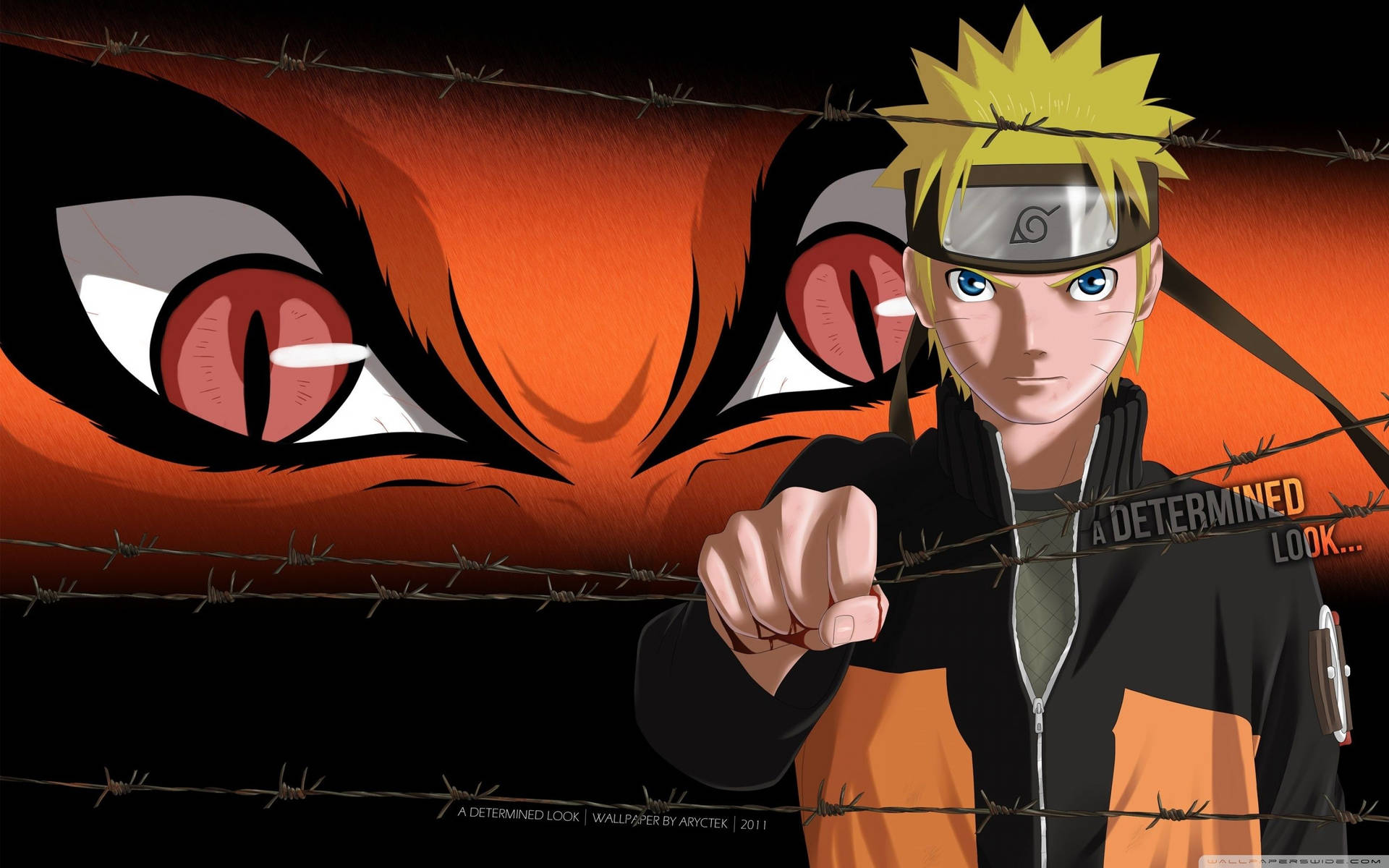 4k Hd Ultra Naruto Determined Background
