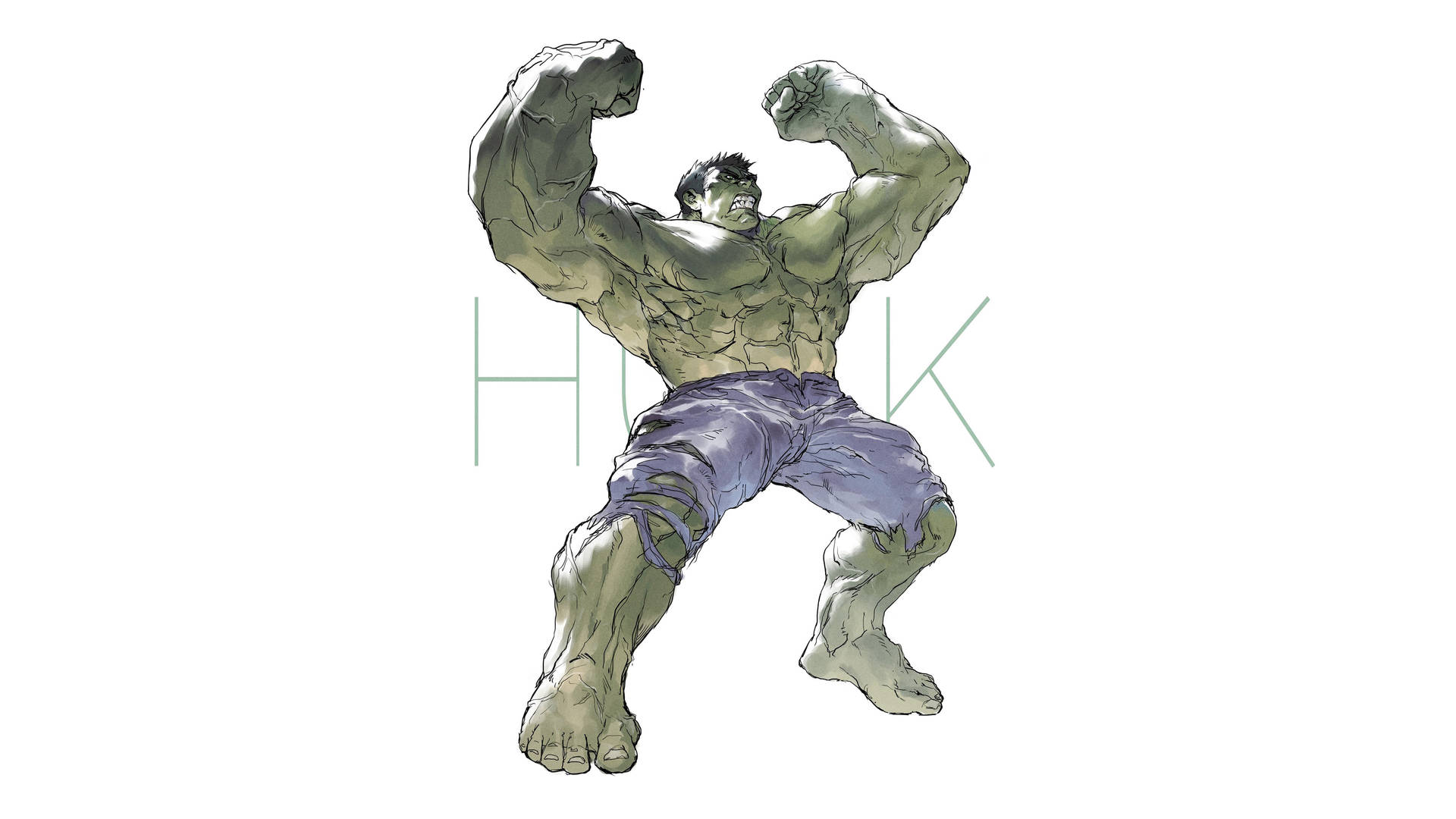 4k Hulk Artwork For Avengers Infinity War