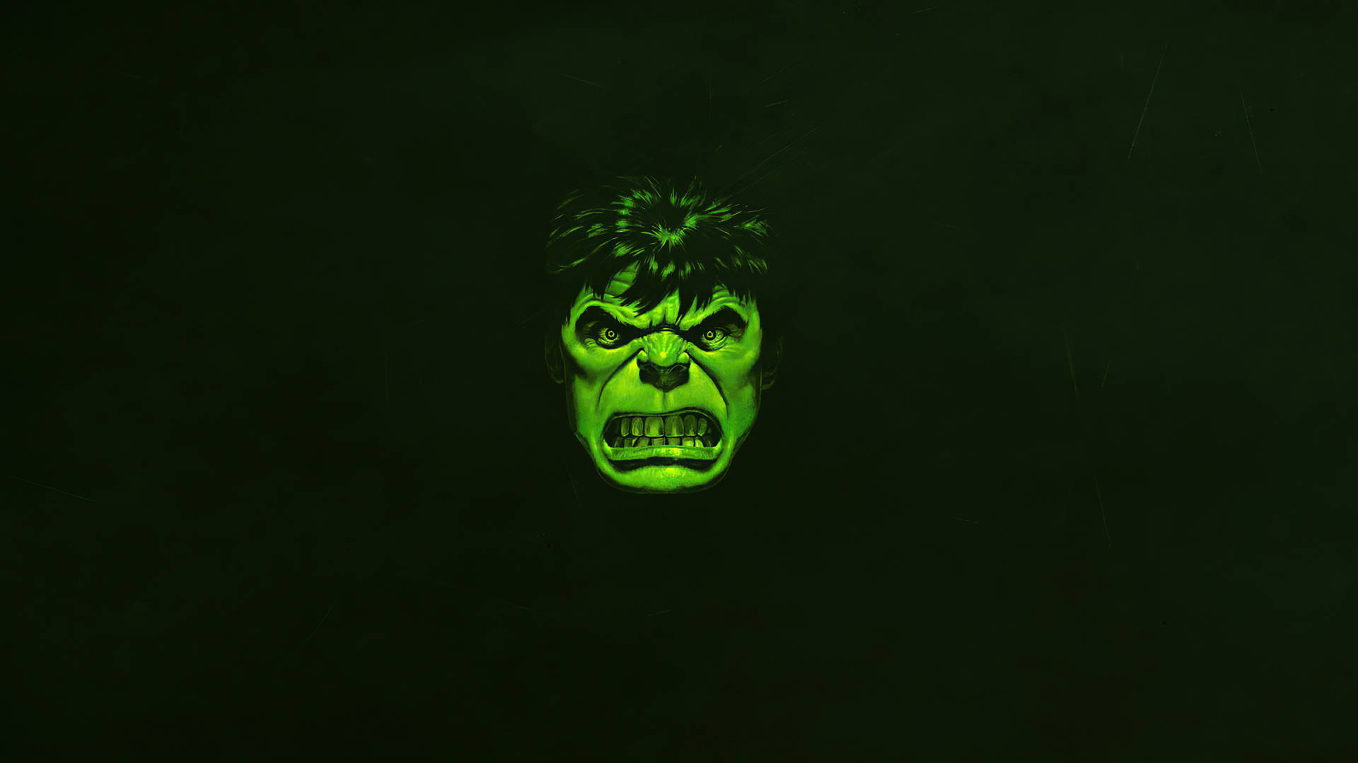 4k Hulk Green Minimal