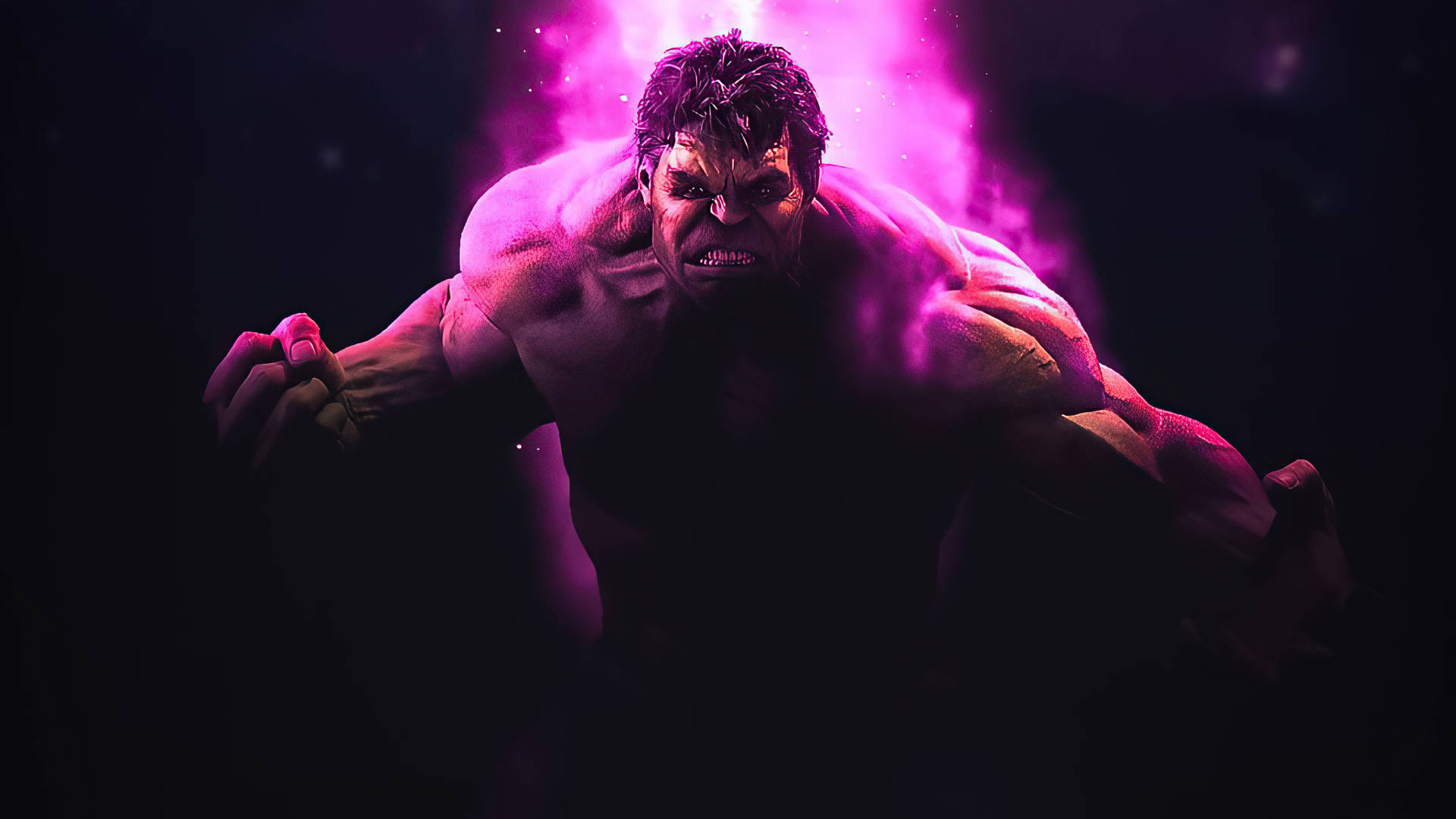 4k Hulk Madness In Neon