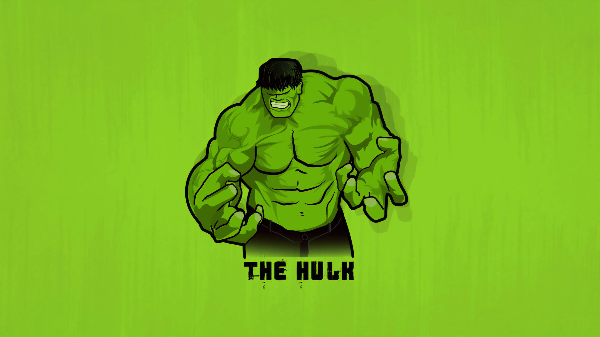 4k Hulk Smash Minimal