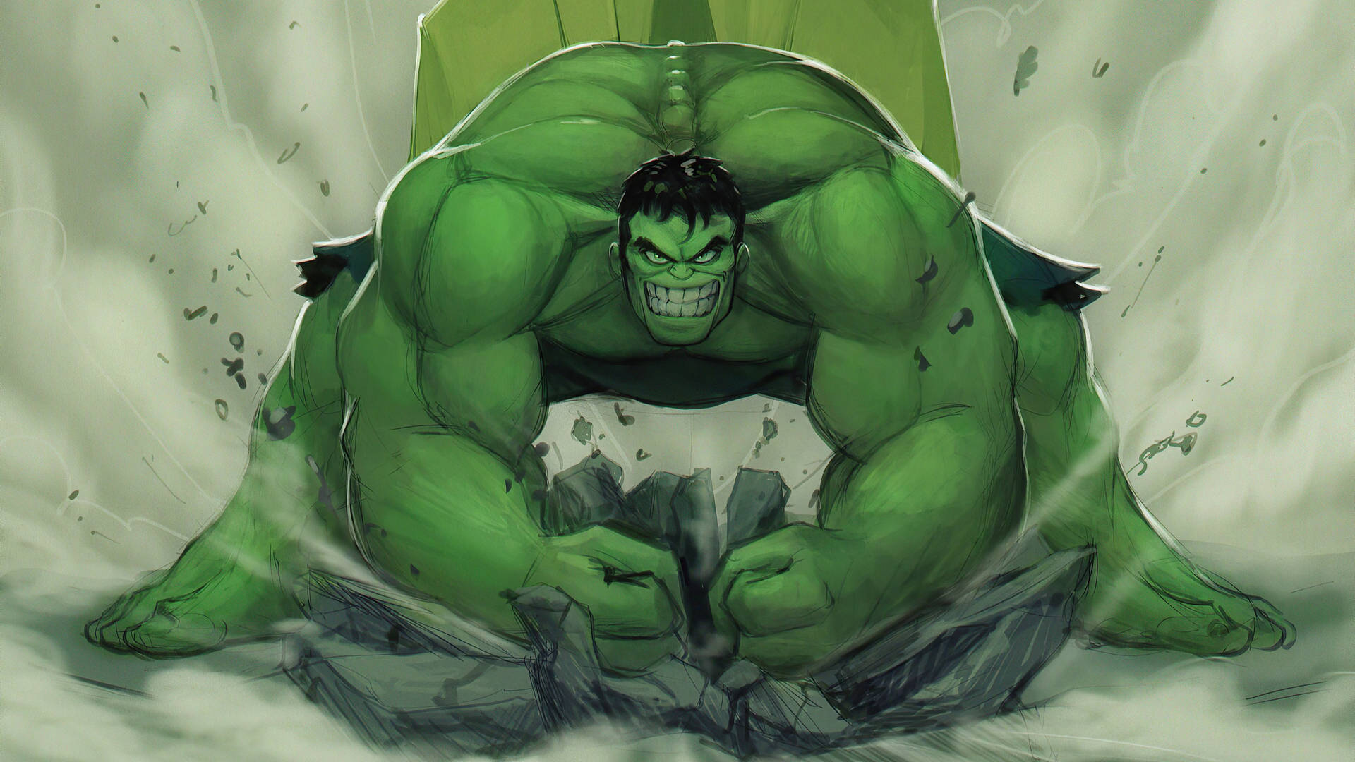 4k Hulk Smashing