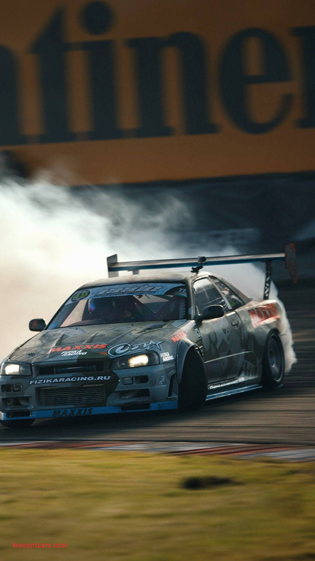 4k Jdm Nissan Skyline With Smoke